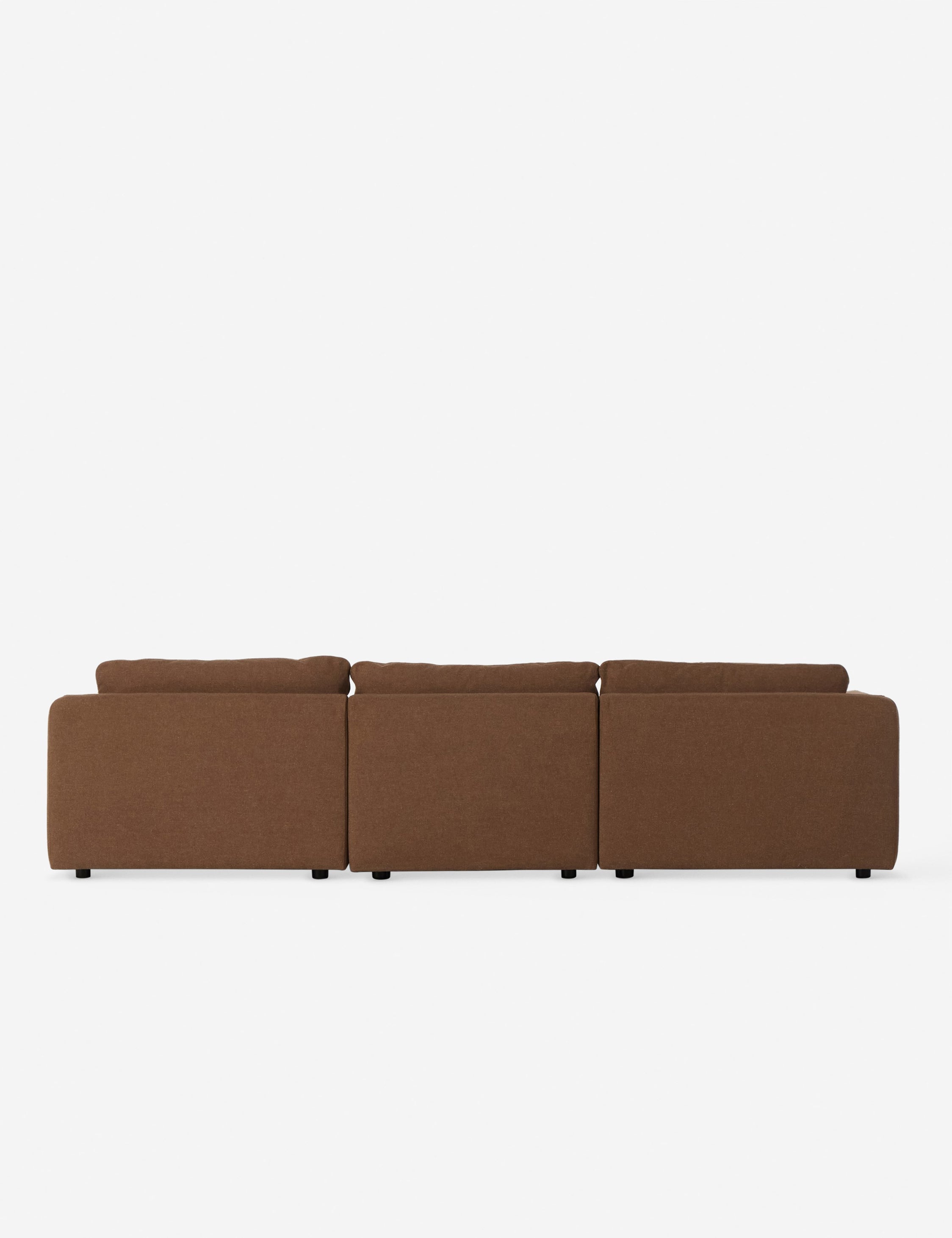 Lulu and Georgia Verbena Sectional Sofa With Ottoman - view 5