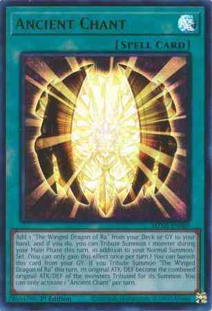 Yu-Gi-Oh! Ancient Chant - MZMI-EN069 - Ultra Rare - 1st Edition
