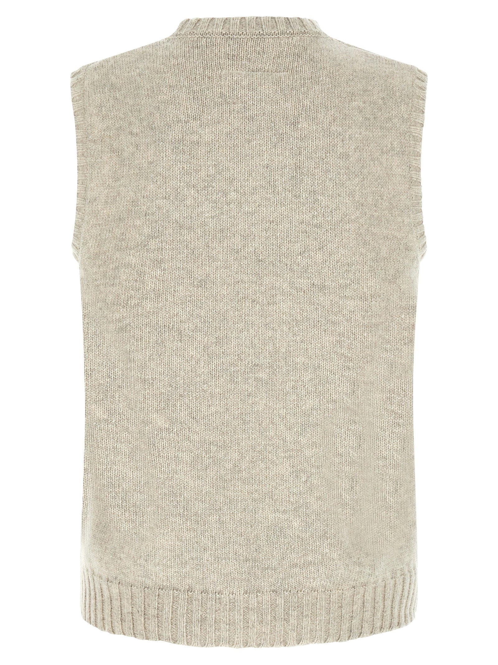 Mm6 Maison Margiela Margiela 6 Vest – 80% wool, 20% polyamide - view 2