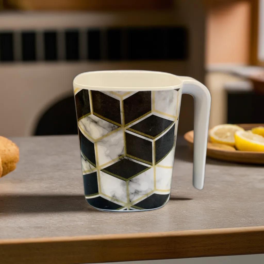 Terraware Melamine Rhombus Square Mug | 1 Pc - view 2