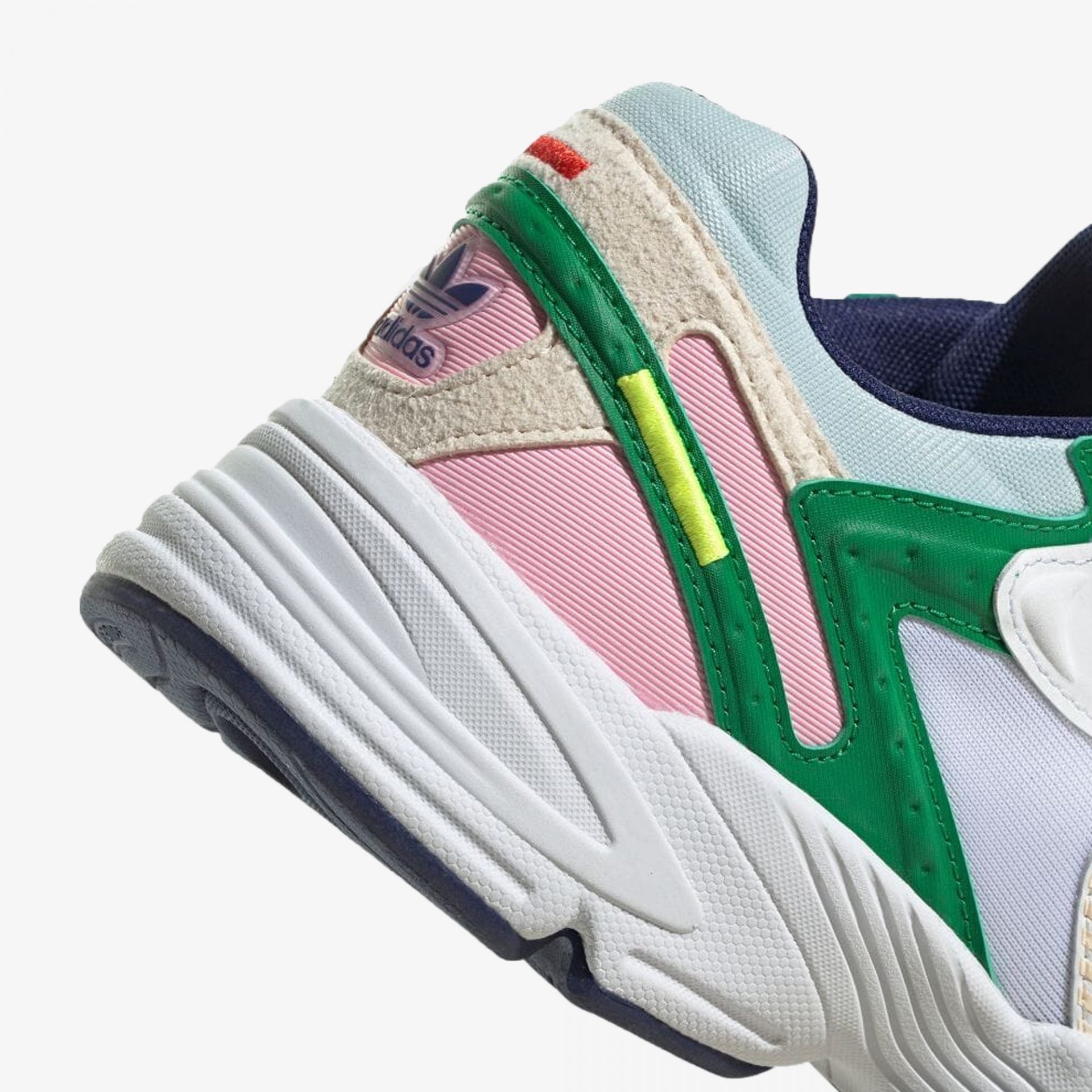Adidas Originals | ASTIR { WHITE/GREEN/BLISS ORANGE - view 3