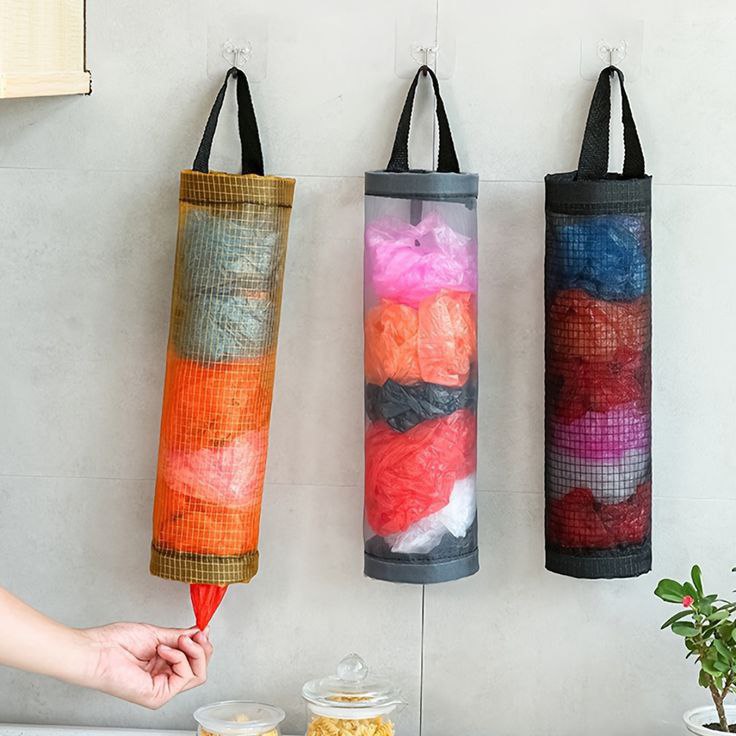 Catterton Wall Hanging Garbage Bag Organizer????️(Pack Of 2)