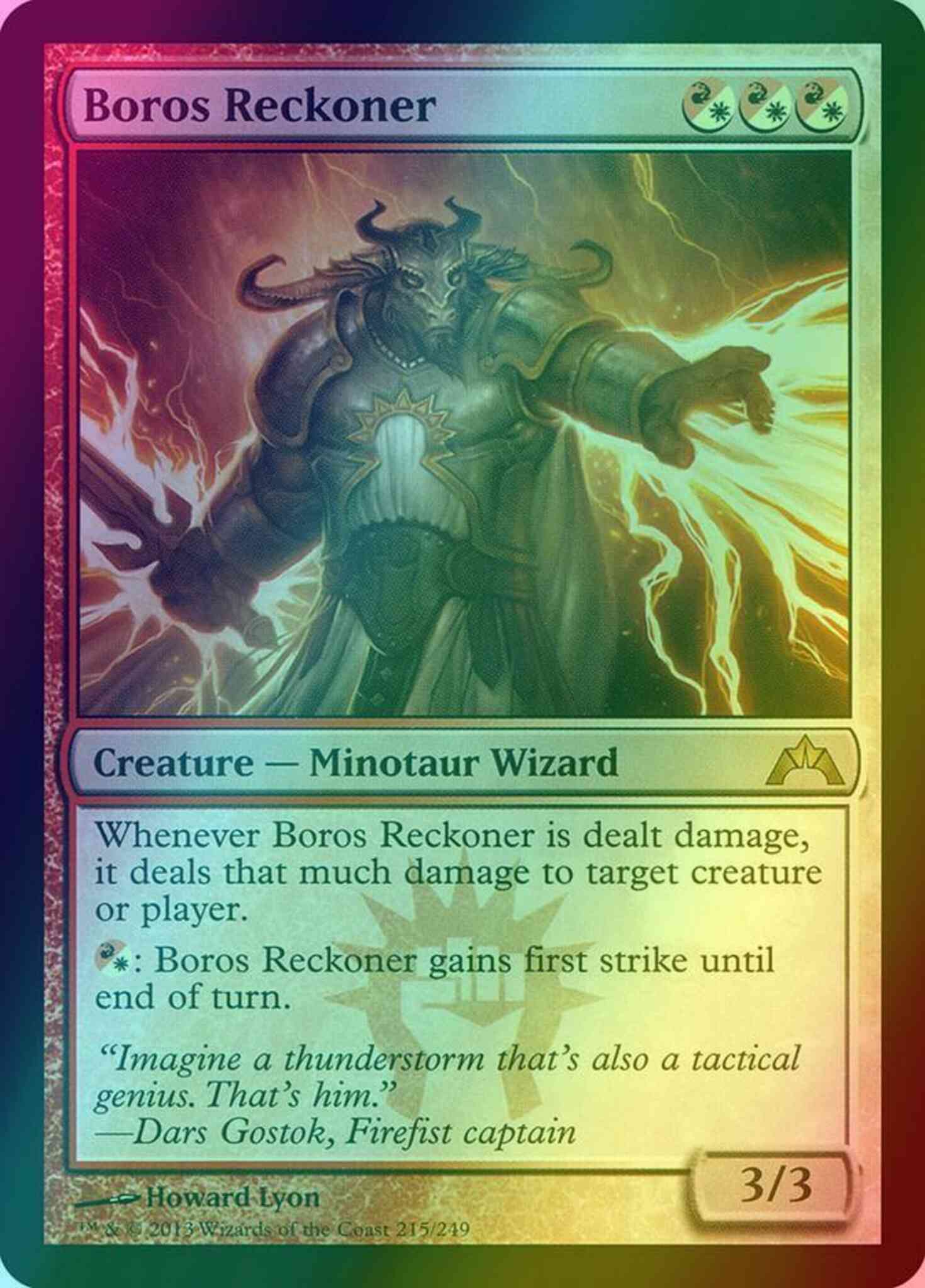 Boros reckoner 215 – Magic Boros Reckoner [215] [Gatecrash] [Foil]