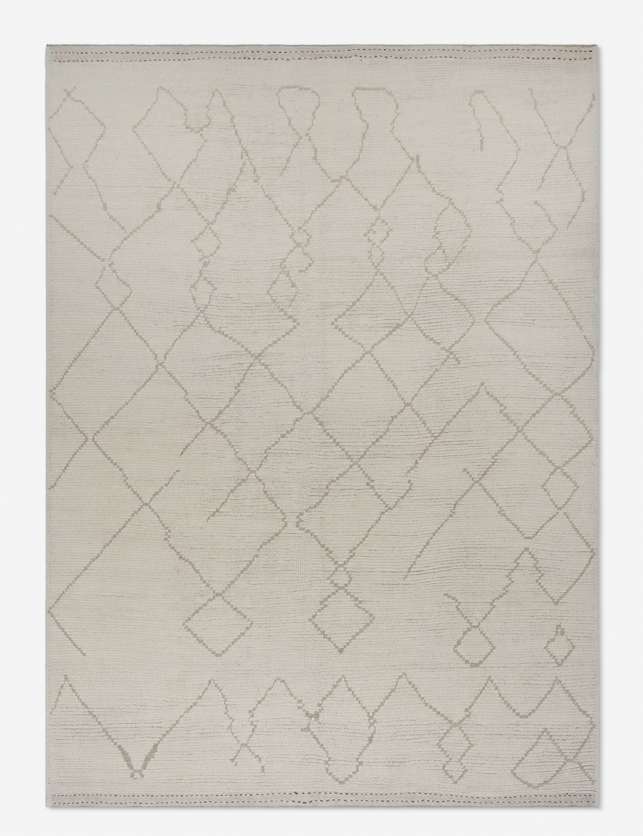 Lulu and Georgia Vintage Turkish Hand-Knotted Wool Rug No. 399, 8'1" x 10'8"