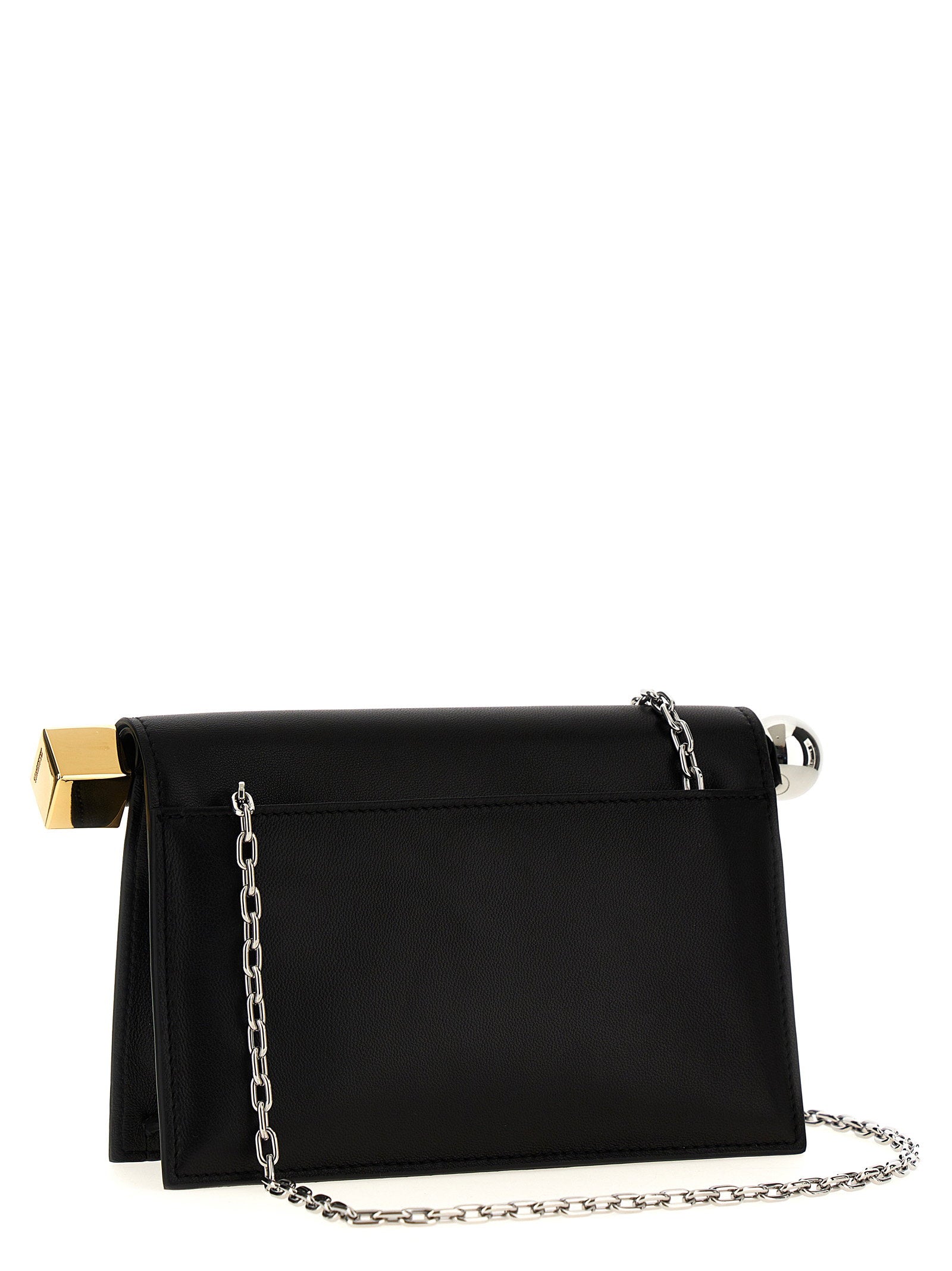 Jacquemus La Petite Pochette Rond Carré Clutch - view 2