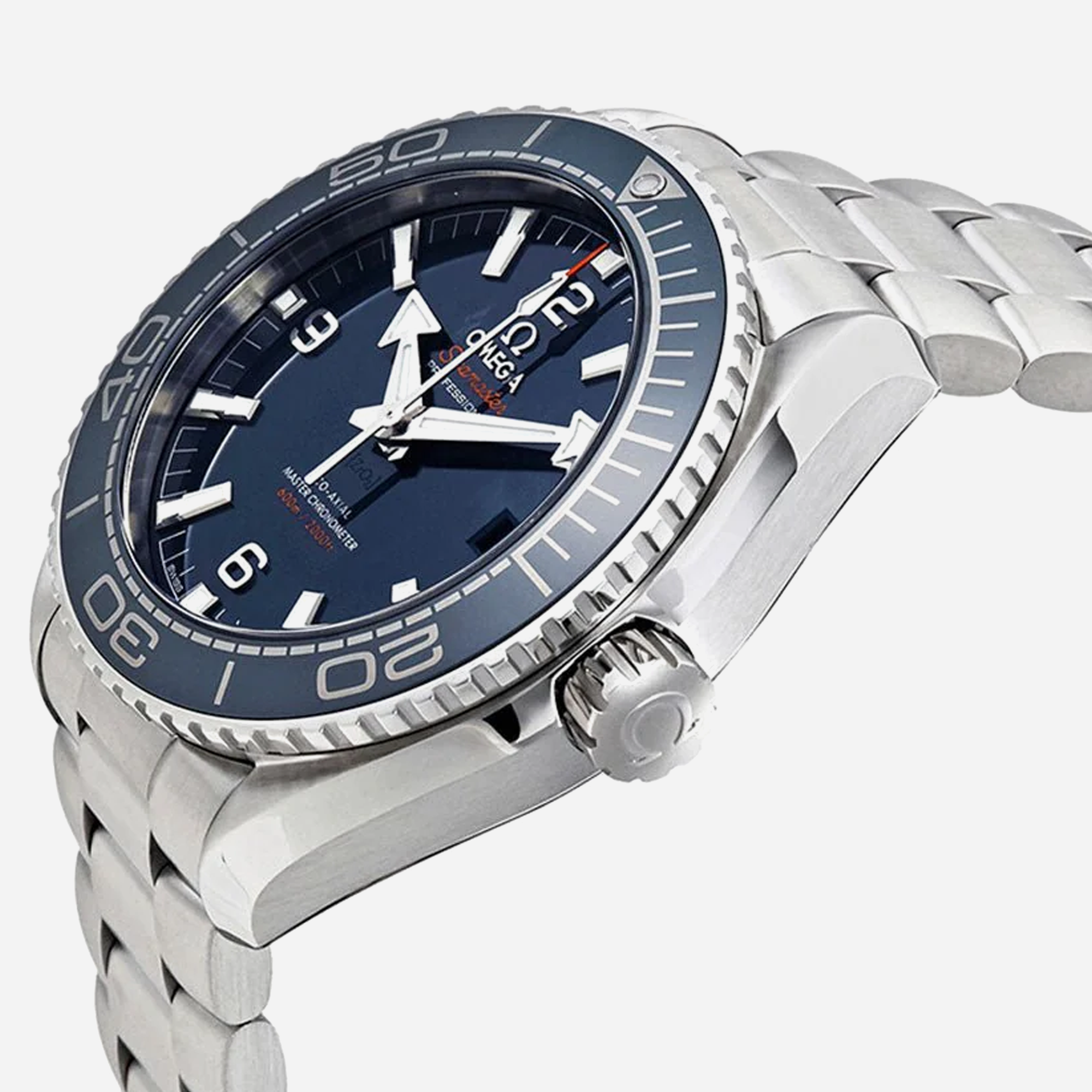Omega Planet Ocean 600M Co‑Axial Master Chronometer Blue Dial 43.5mm - view 3