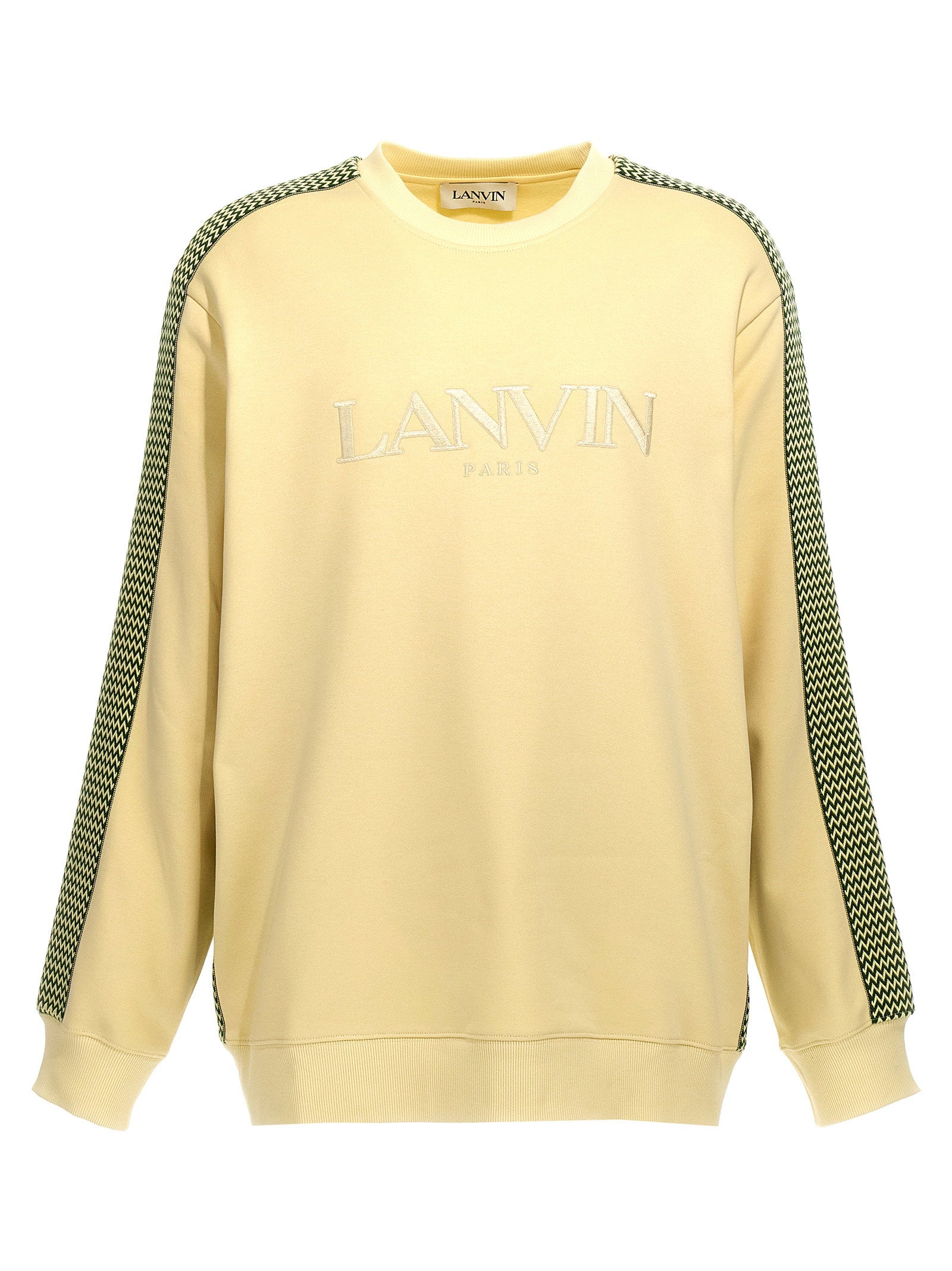 Brodé Lanvin Side Curb Sweatshirt – 100% cotton