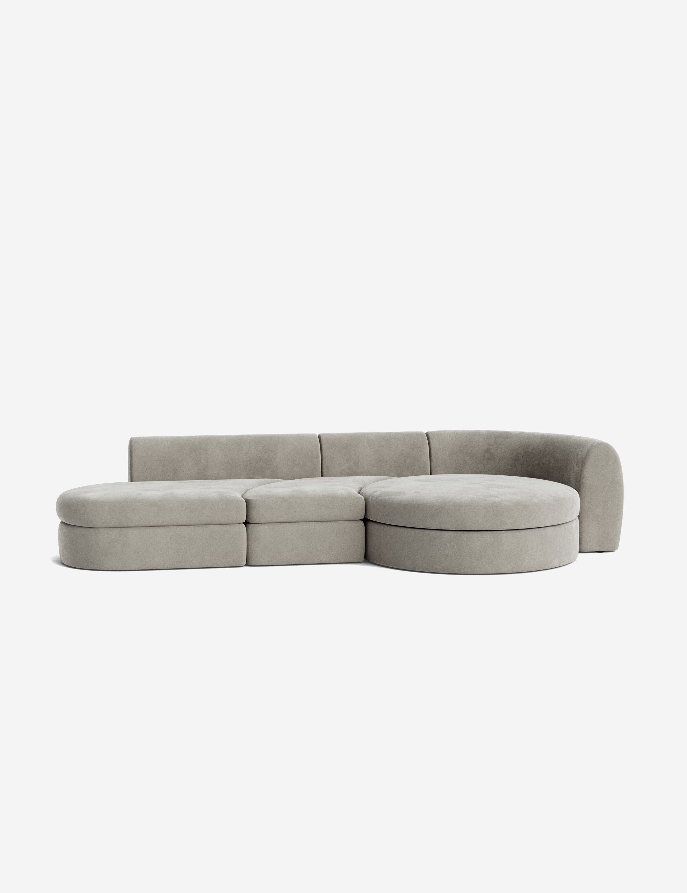 Lulu and Georgia Buckley Modular Chaise Sectional Sofa - view 153