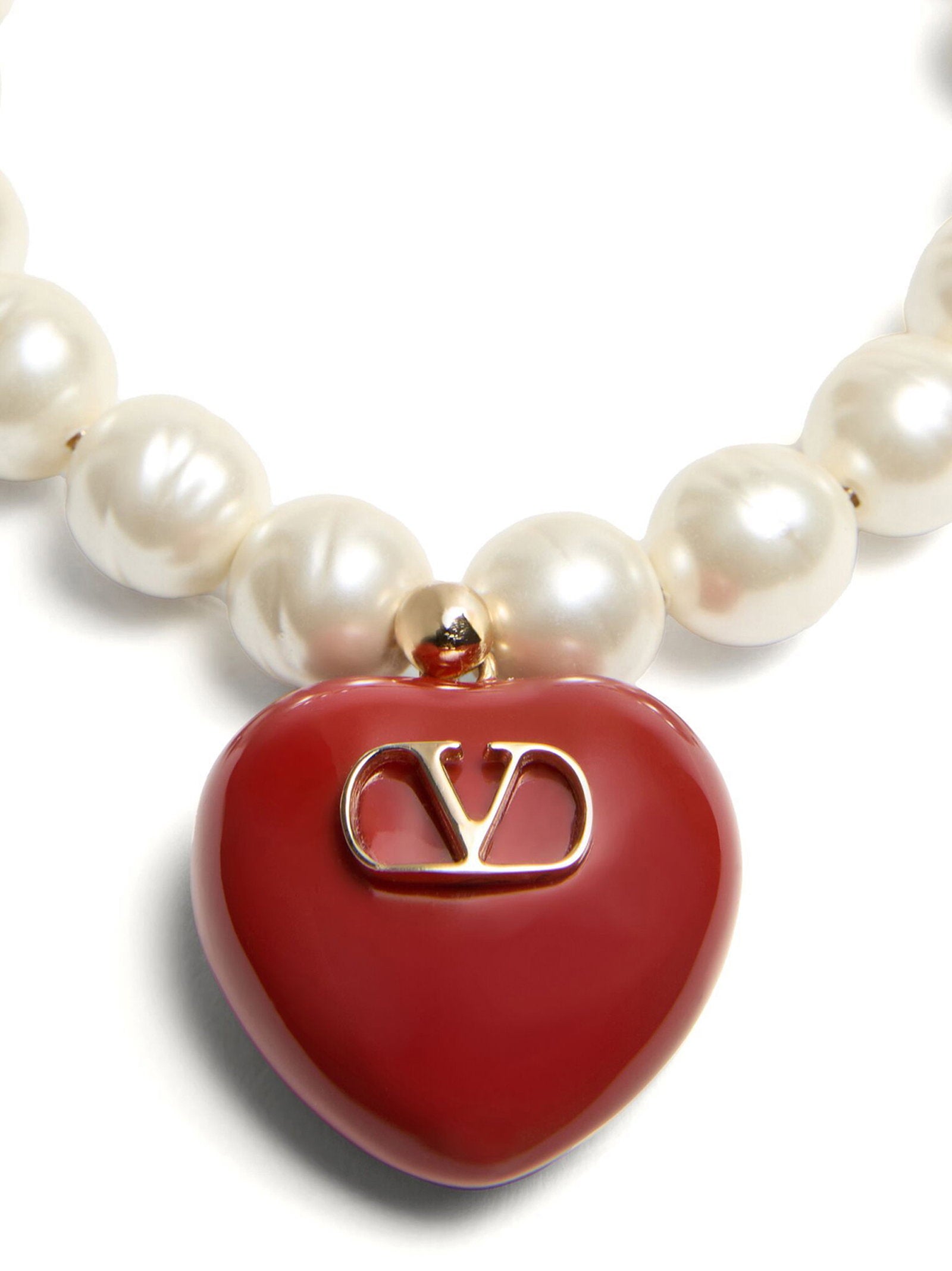 Valentino Garavani Coeur Royal Bracelet – 100% brass - view 2