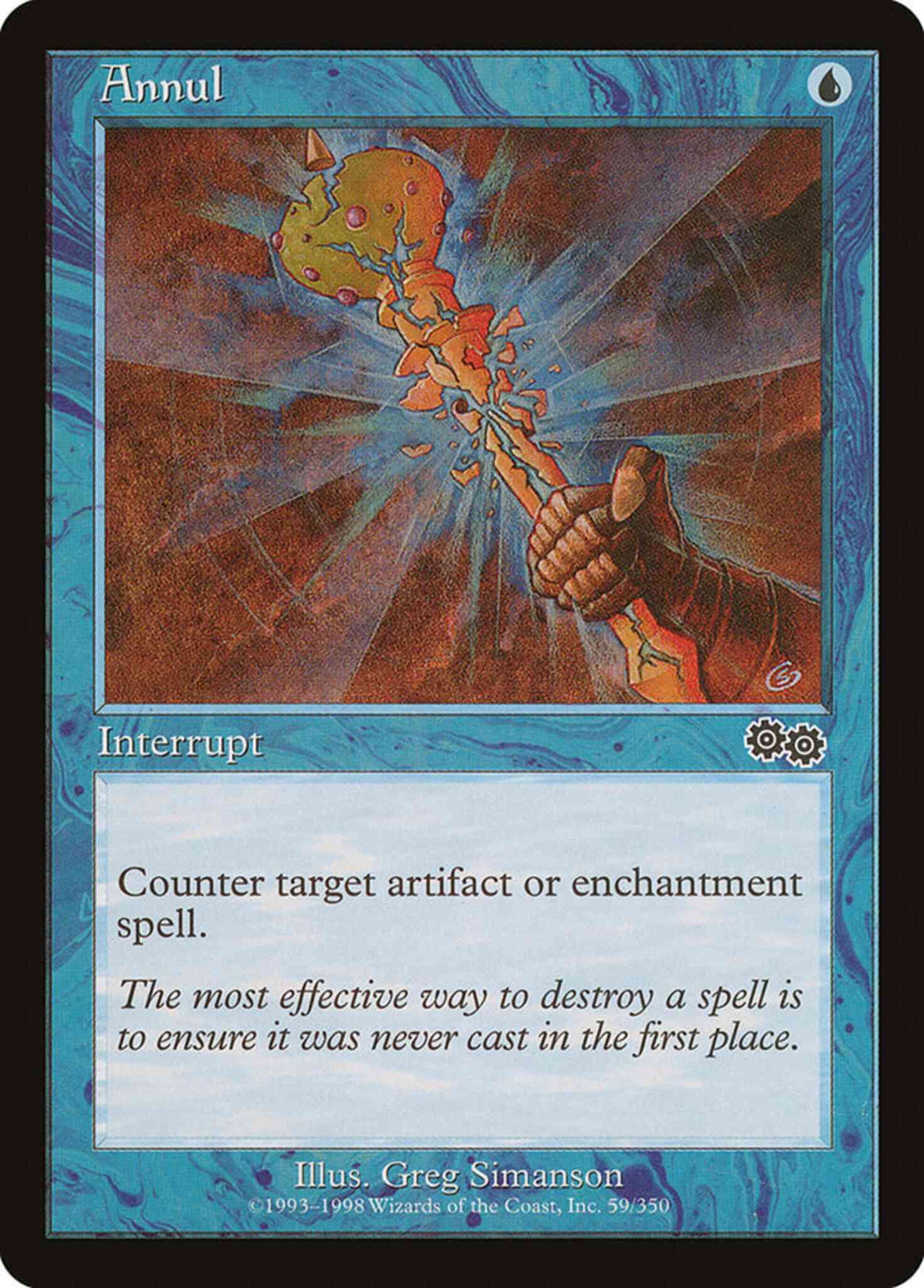 Annul 59 – Magic Annul [59] [Urza's Saga] [Non-Foil]