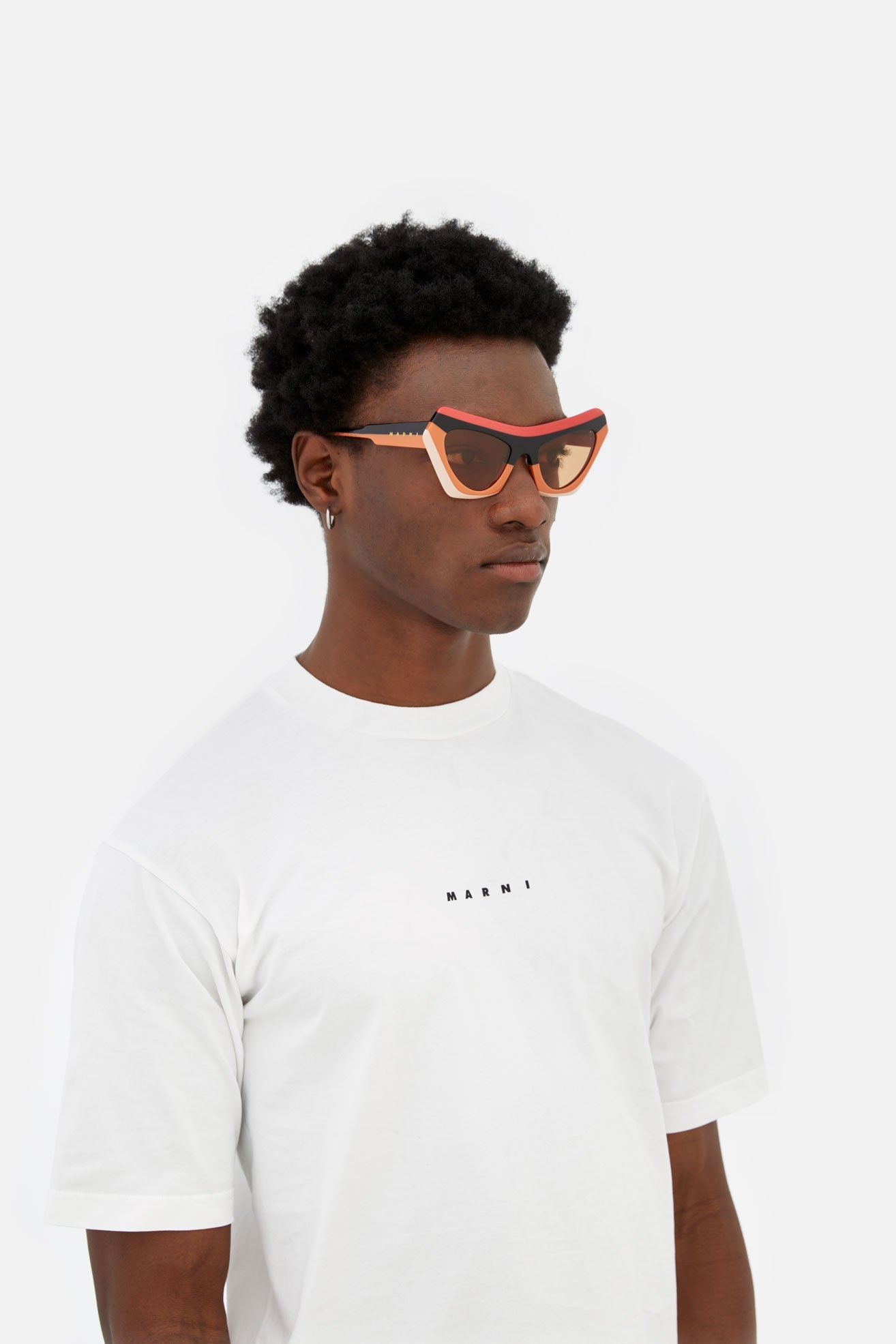 MARNI Devil's Pool Stripes Orange - view 7
