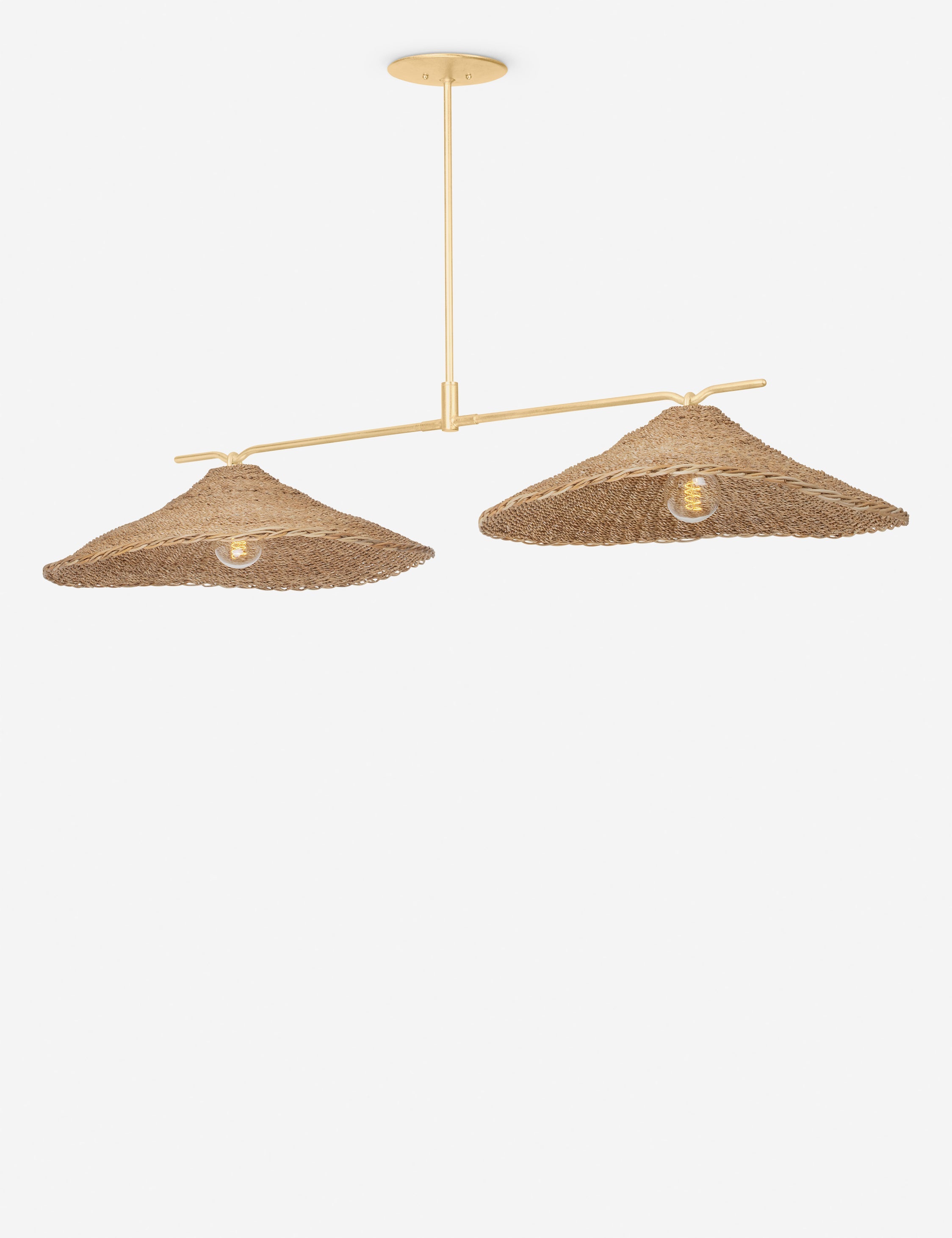 Lulu and Georgia Nura Linear Pendant – Natural