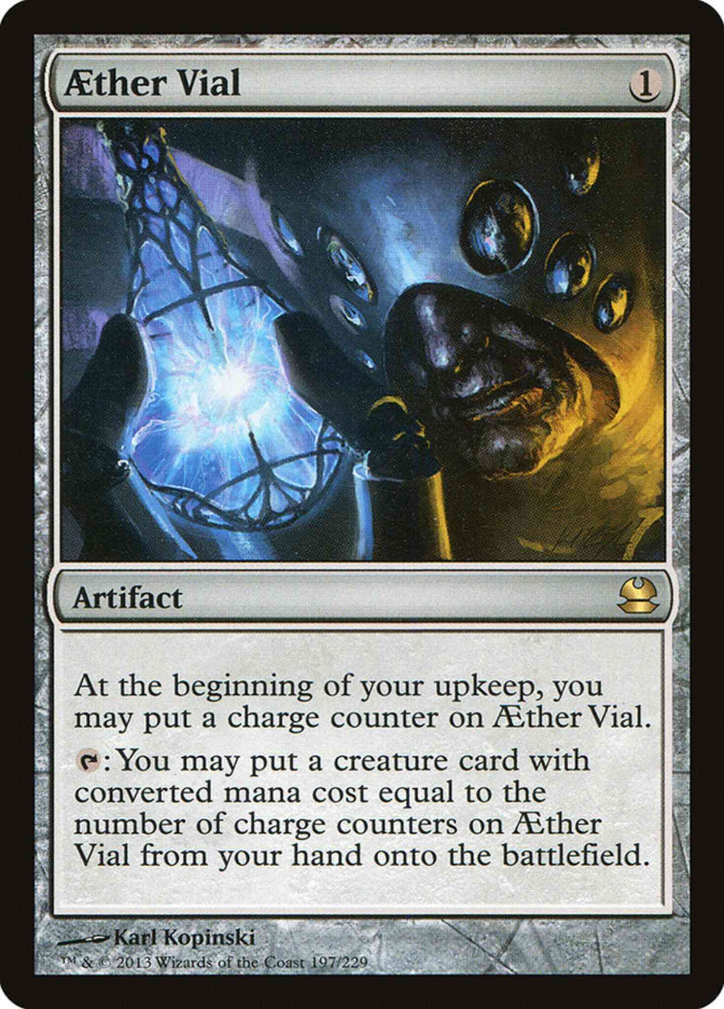 Aether vial 197 – Magic Aether Vial [197] [Modern Masters] [Non-Foil]