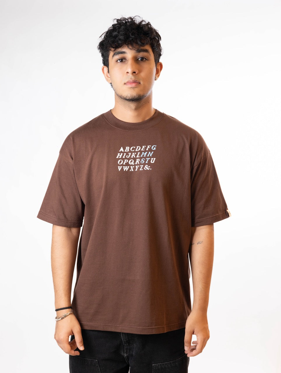 MNST GEAR Lettering In Brown