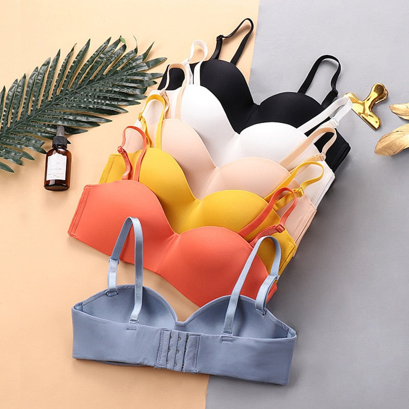 BlackTree New Sexy Fashion Seamless Bras for Women Push Up with Half Cup..