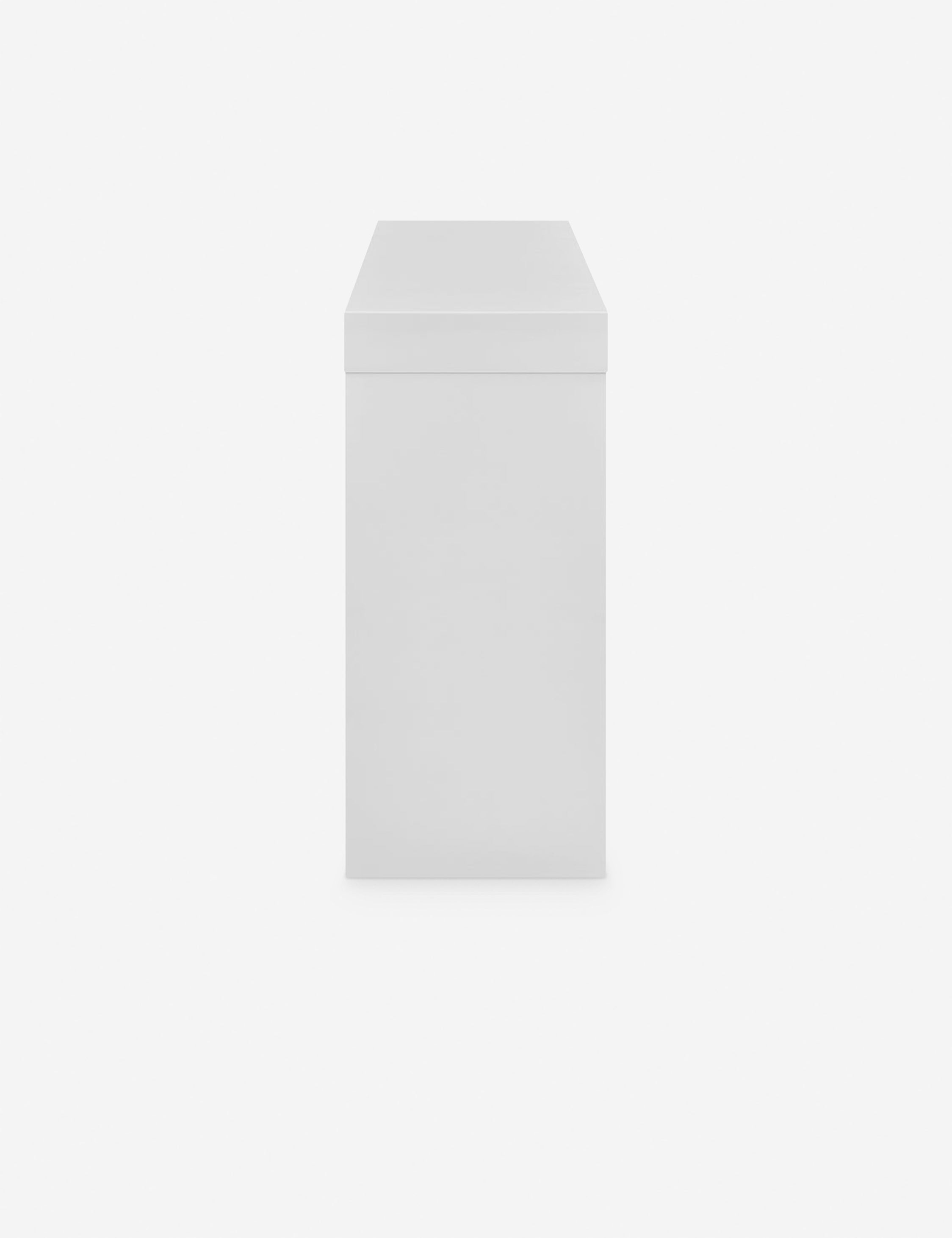 Lulu and Georgia Daisi Narrow Desk – White - view 4