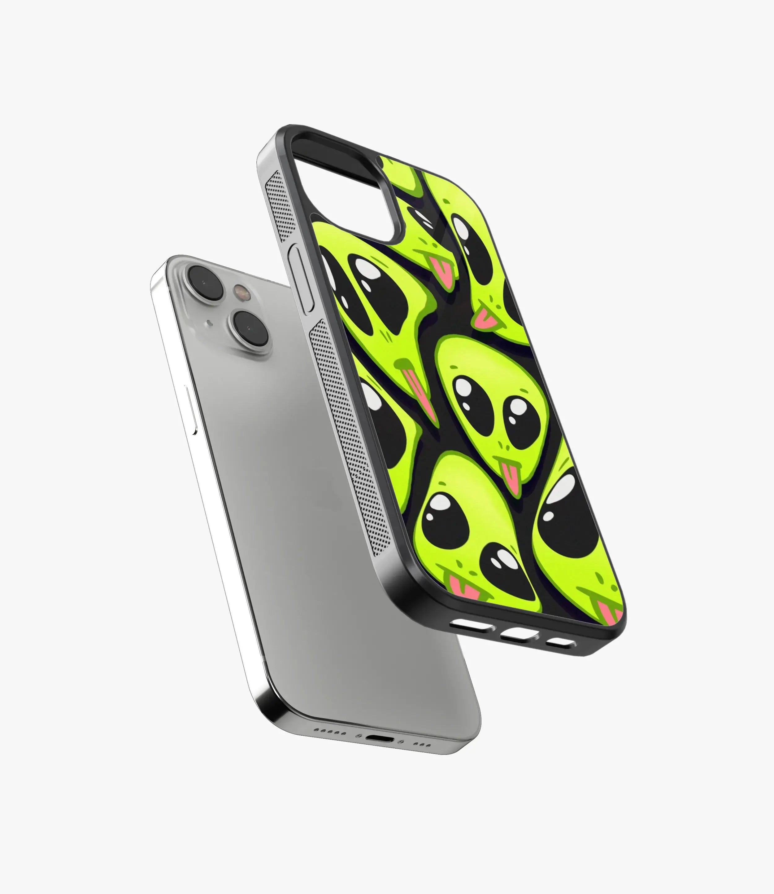 The Case Company Crazy Alien Glass Phone Case - view 5