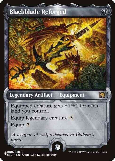 Blackblade reforged ss2-8 – Magic Blackblade Reforged [SS2-8] [The List] [Non-Foil]