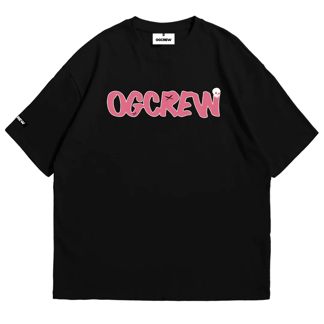 Cop Underdog Black Bubble Gum Tee