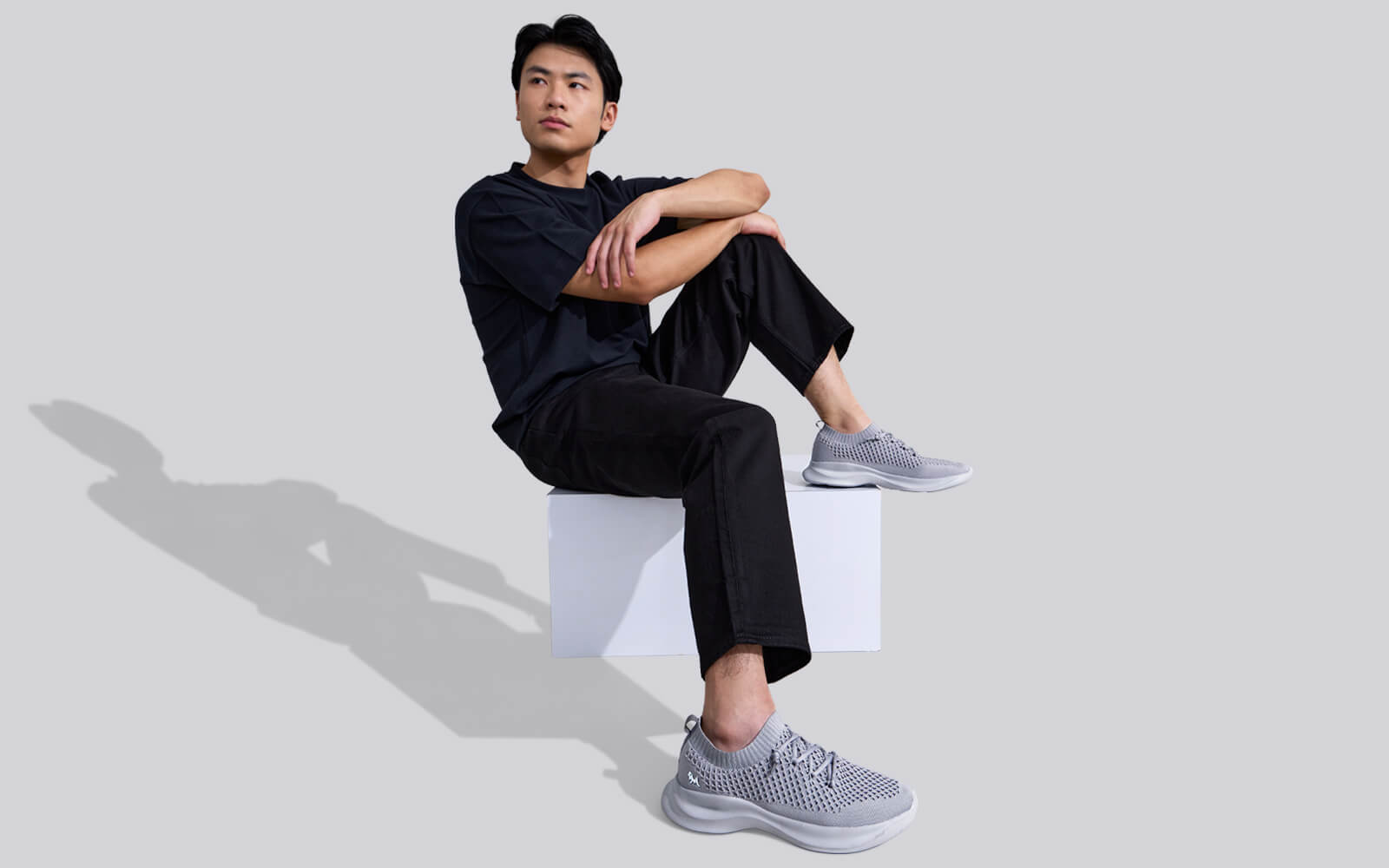 Neeman's Knit Gliders : Grey - view 9