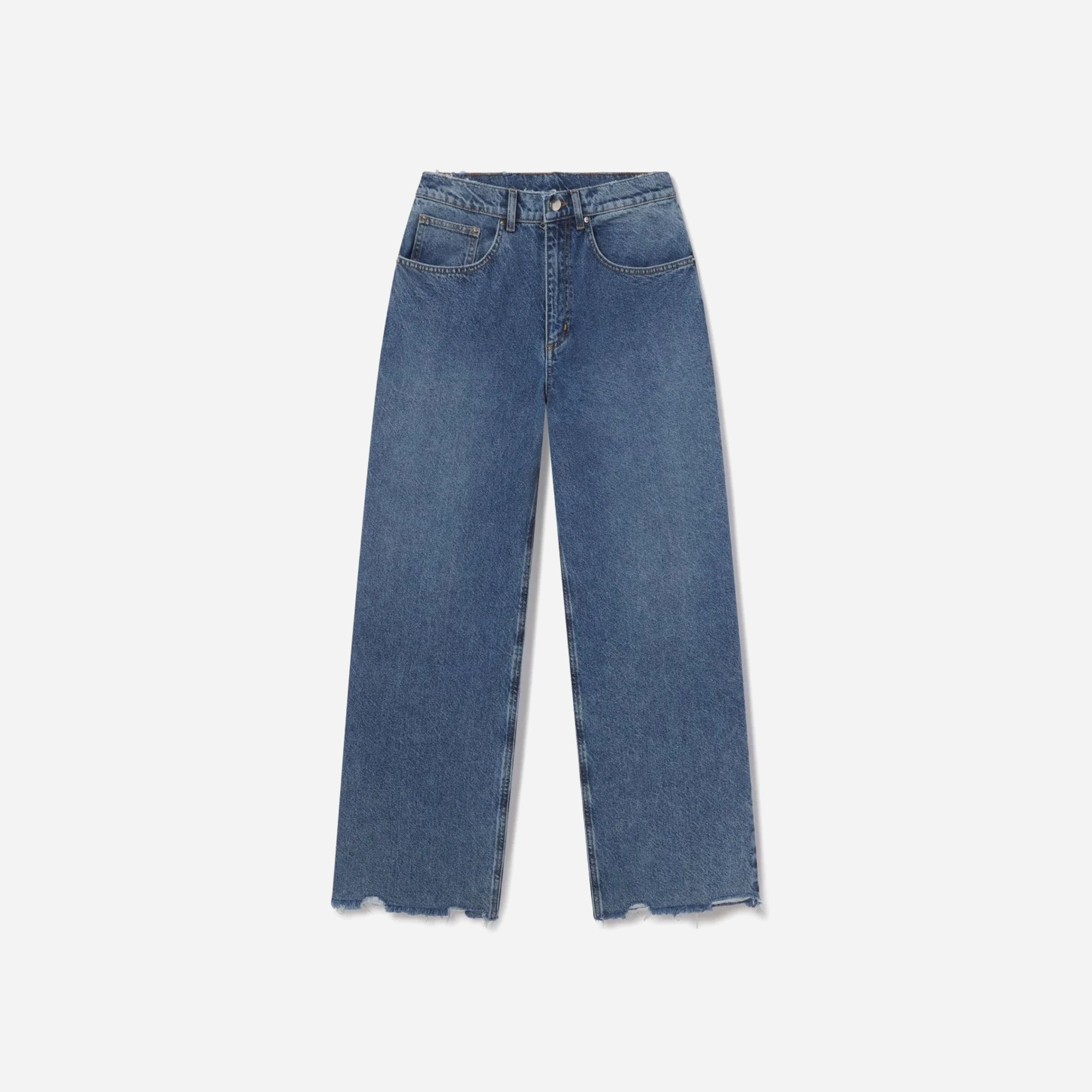 KHY Classic Low Rise Denim Light Wash