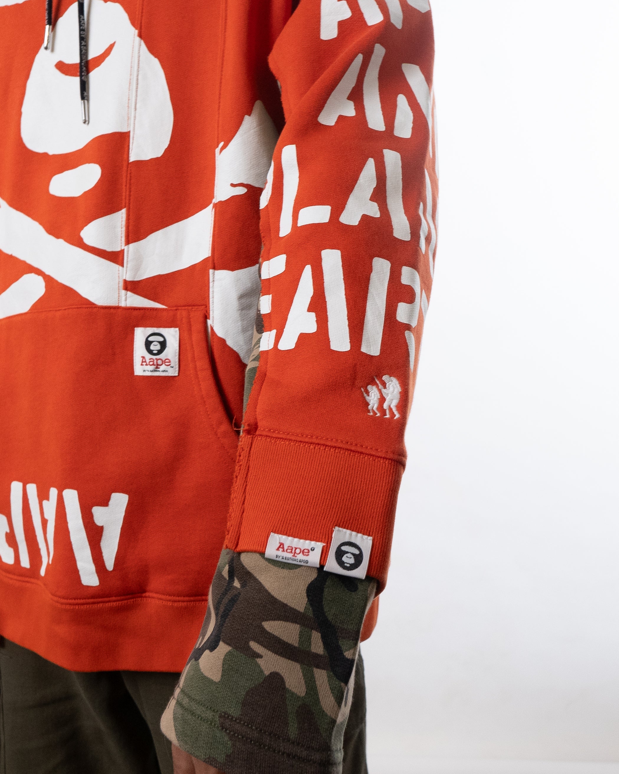 AAPE BY BATHING APE Aape By A Bathing Ape Universe Camo Hoodie - view 2