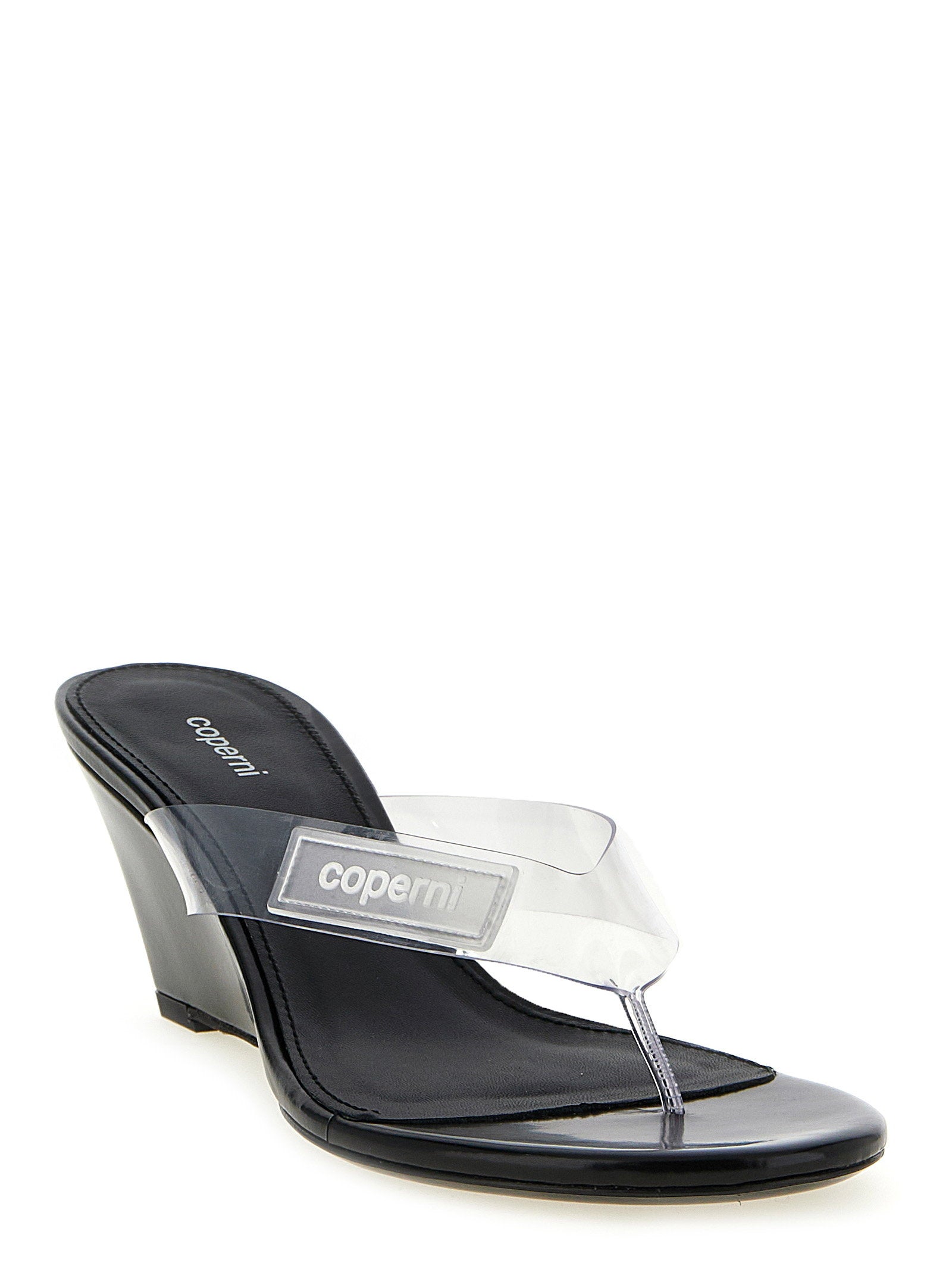 Coperni Logo Patch Sandals – 100% pvc - view 2