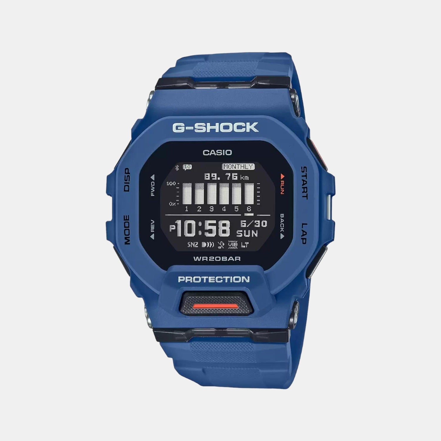 Casio G-Shock Men Quartz Black Dial Digital Resin Watch G1147
