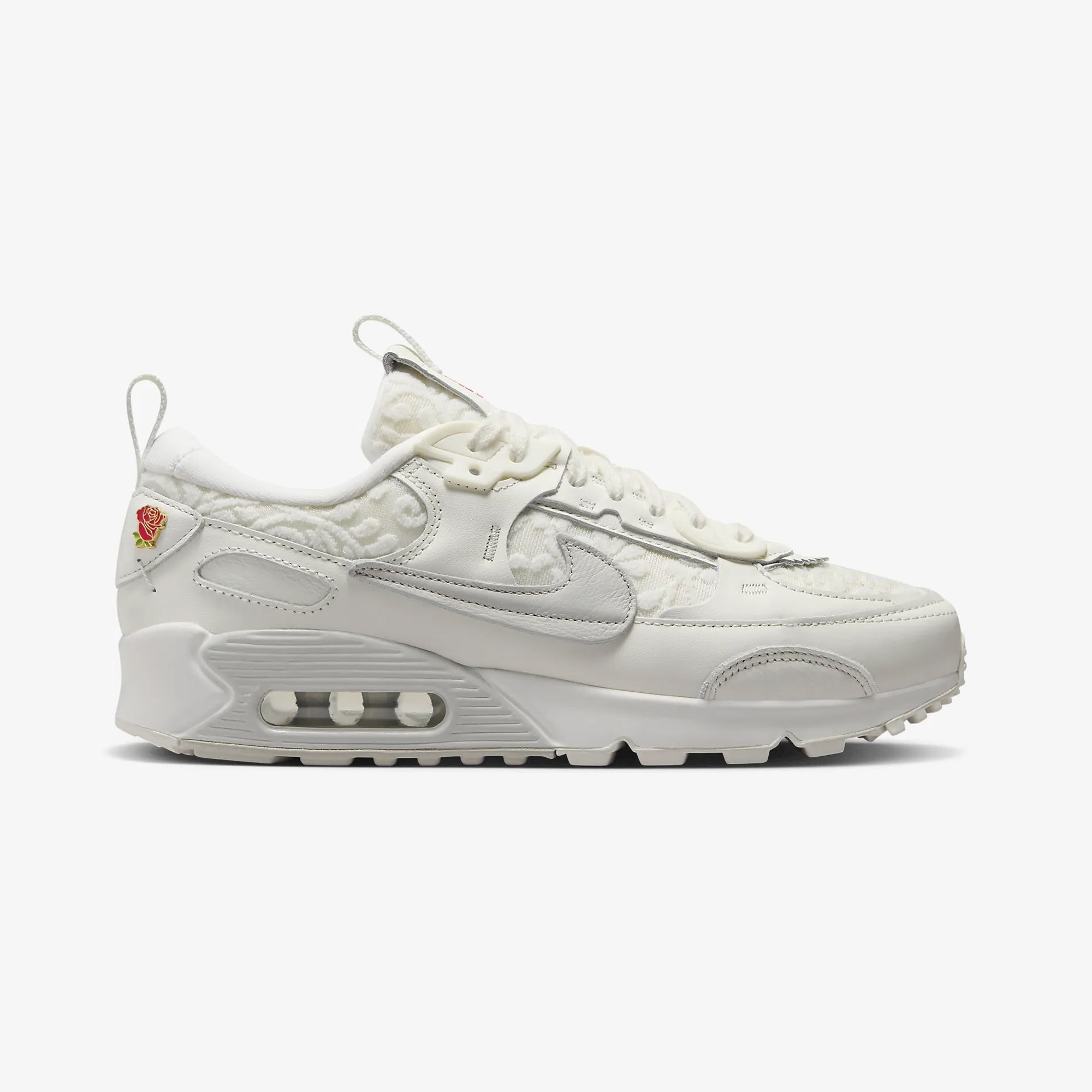 Nike | AIR MAX 90 FUTURA { SAIL/LIGHT BONE-UNIVERSITY RED