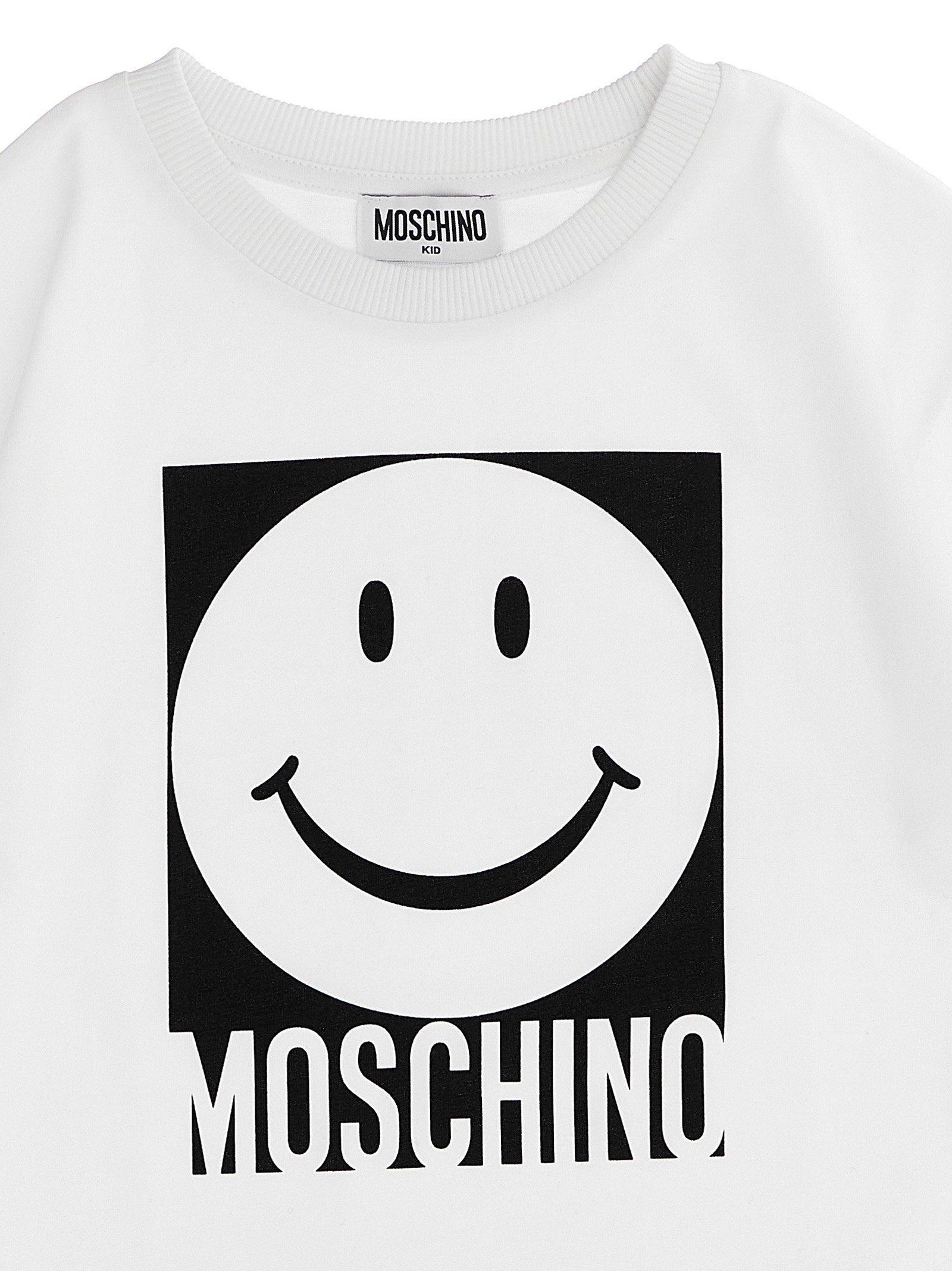 Moschino Kid Teen Printed T-shirt – 100% cotton - view 3