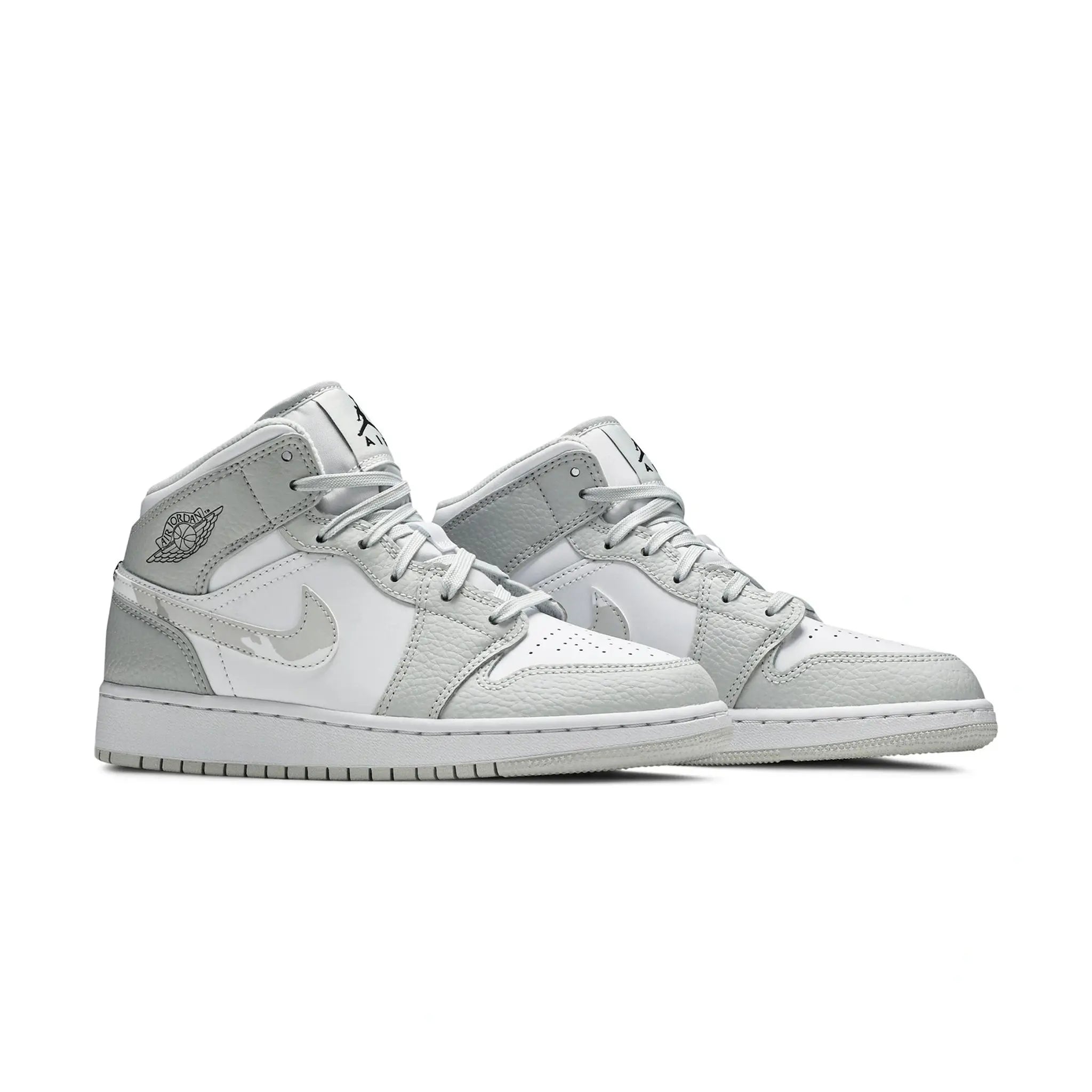 Air Jordan 1 Mid Grey Camo (GS) - view 2