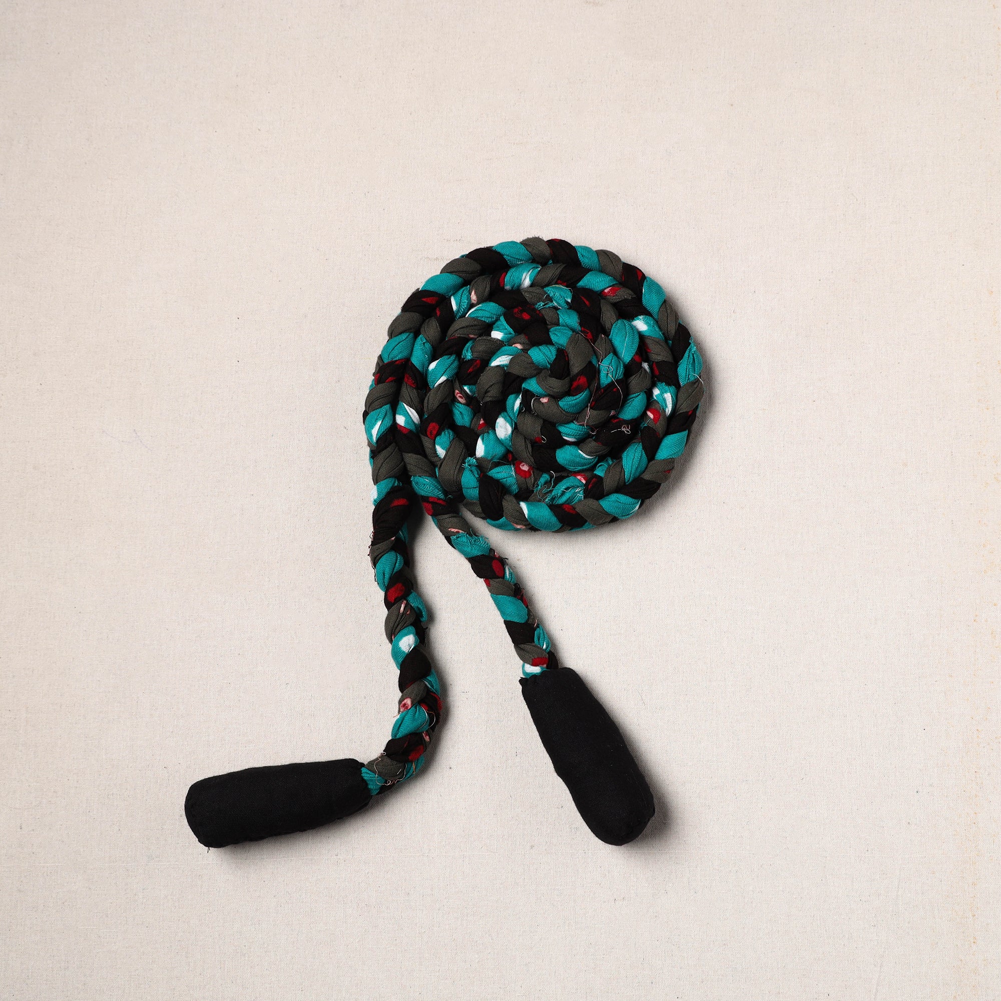 NOORI BAZAR Handmade Upcycled Fabric Skipping Rope 21