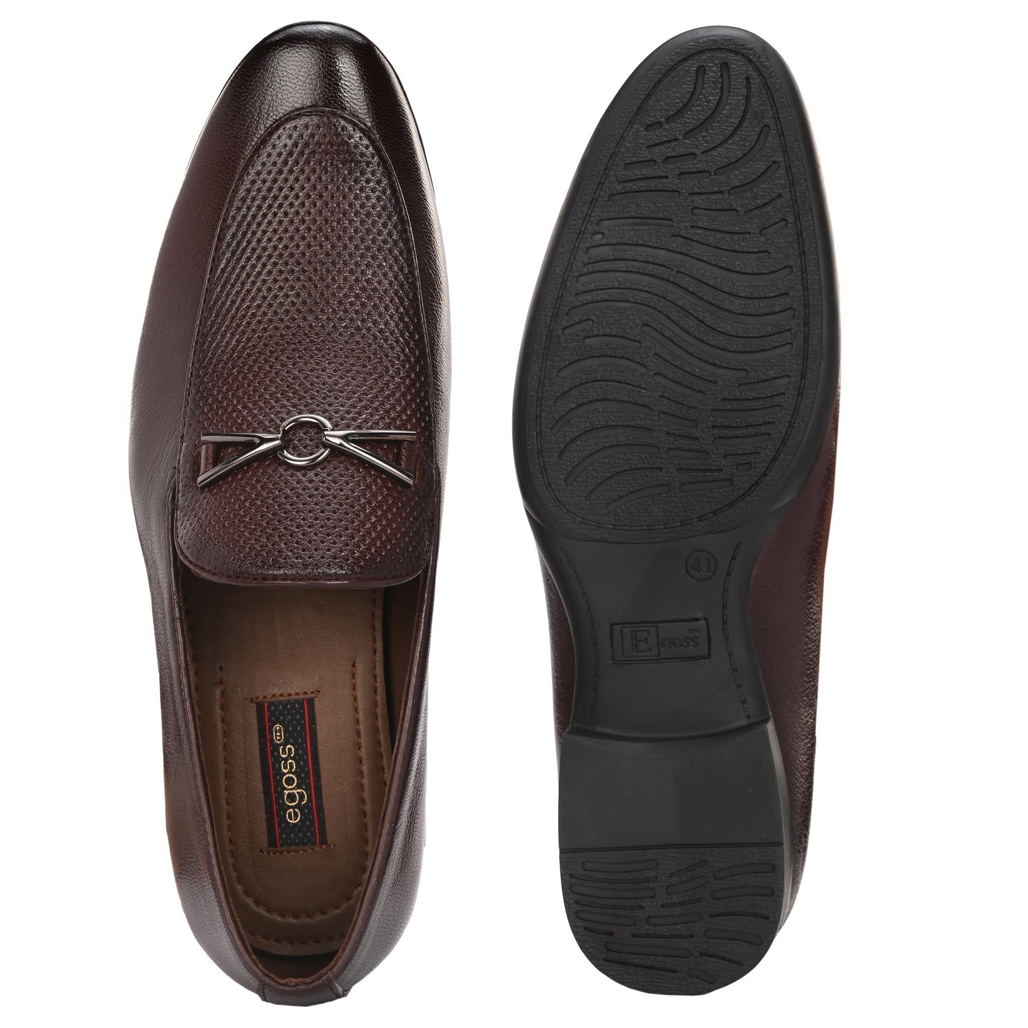 Egoss Shoes Egoss Formal Buckled Moccasins – Men's - view 12
