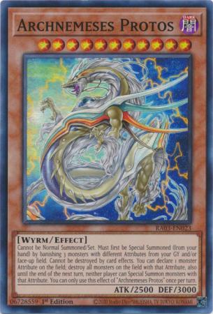 Yu-Gi-Oh! Archnemeses Protos - RA03-EN023 - Super Rare - 1st Edition