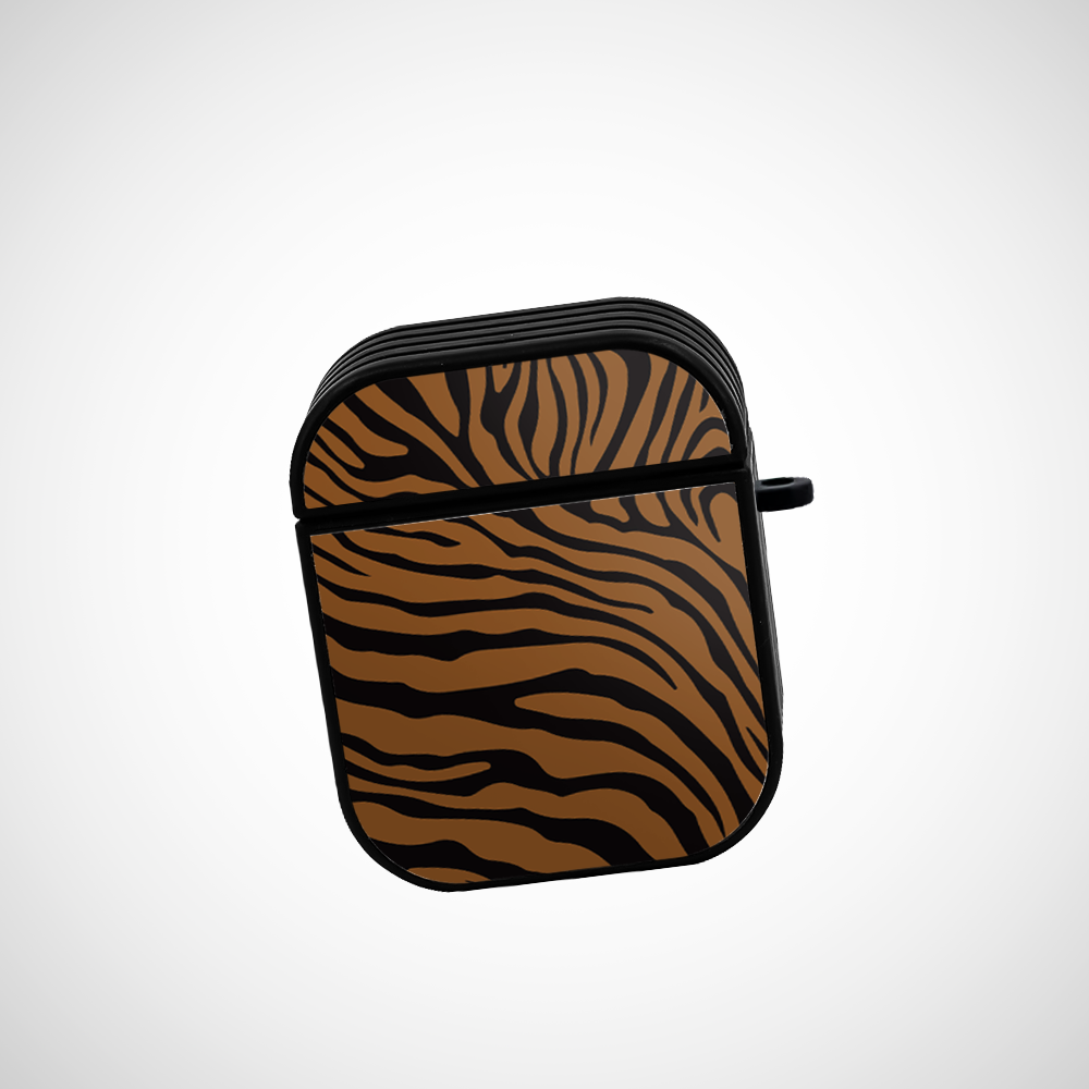 Cover It Up Tiger Print Glass Airpods 2nd Gen Case Covers