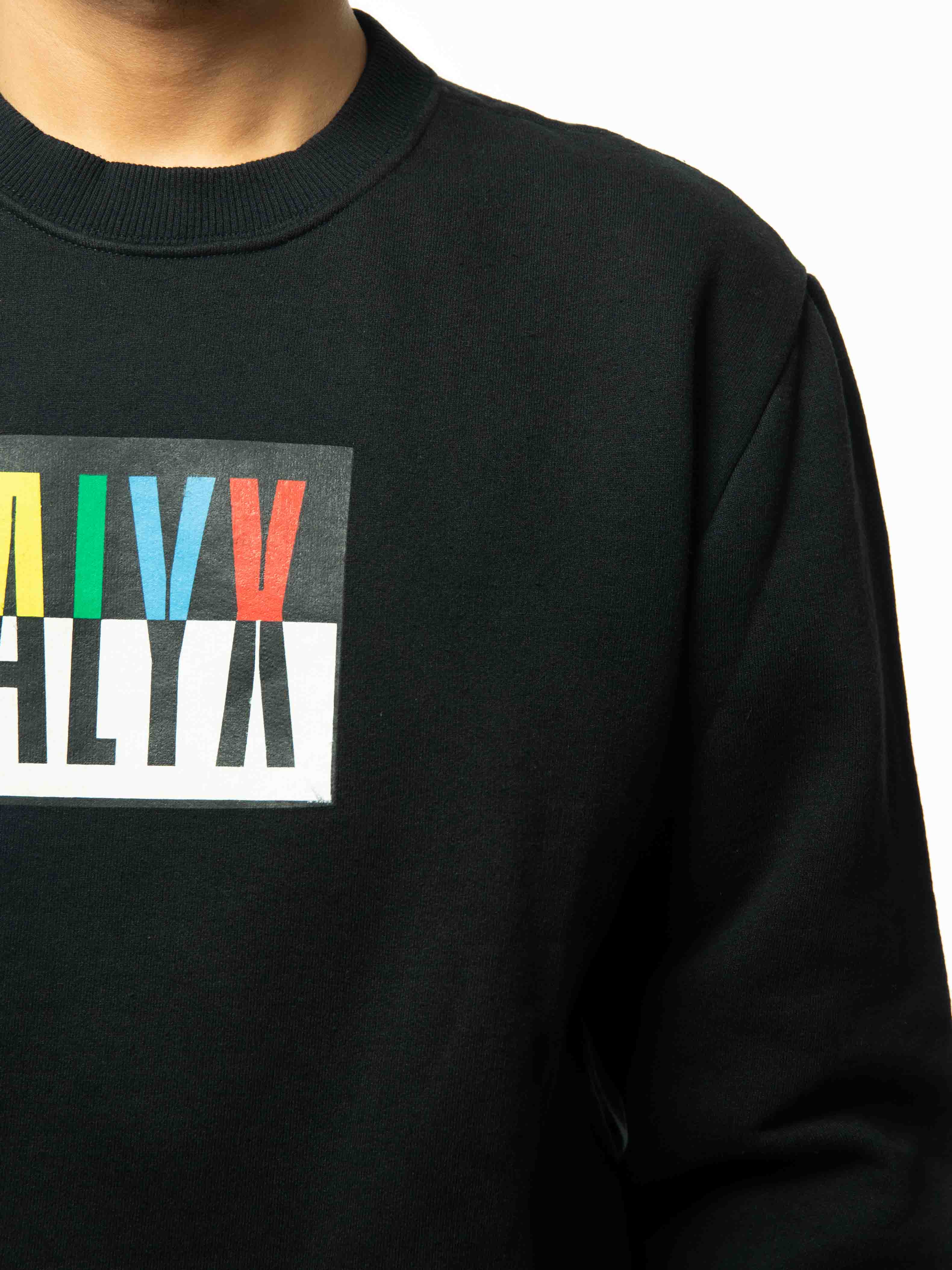 Alyx Black Visual Edition Logo Sweatshirt - view 2