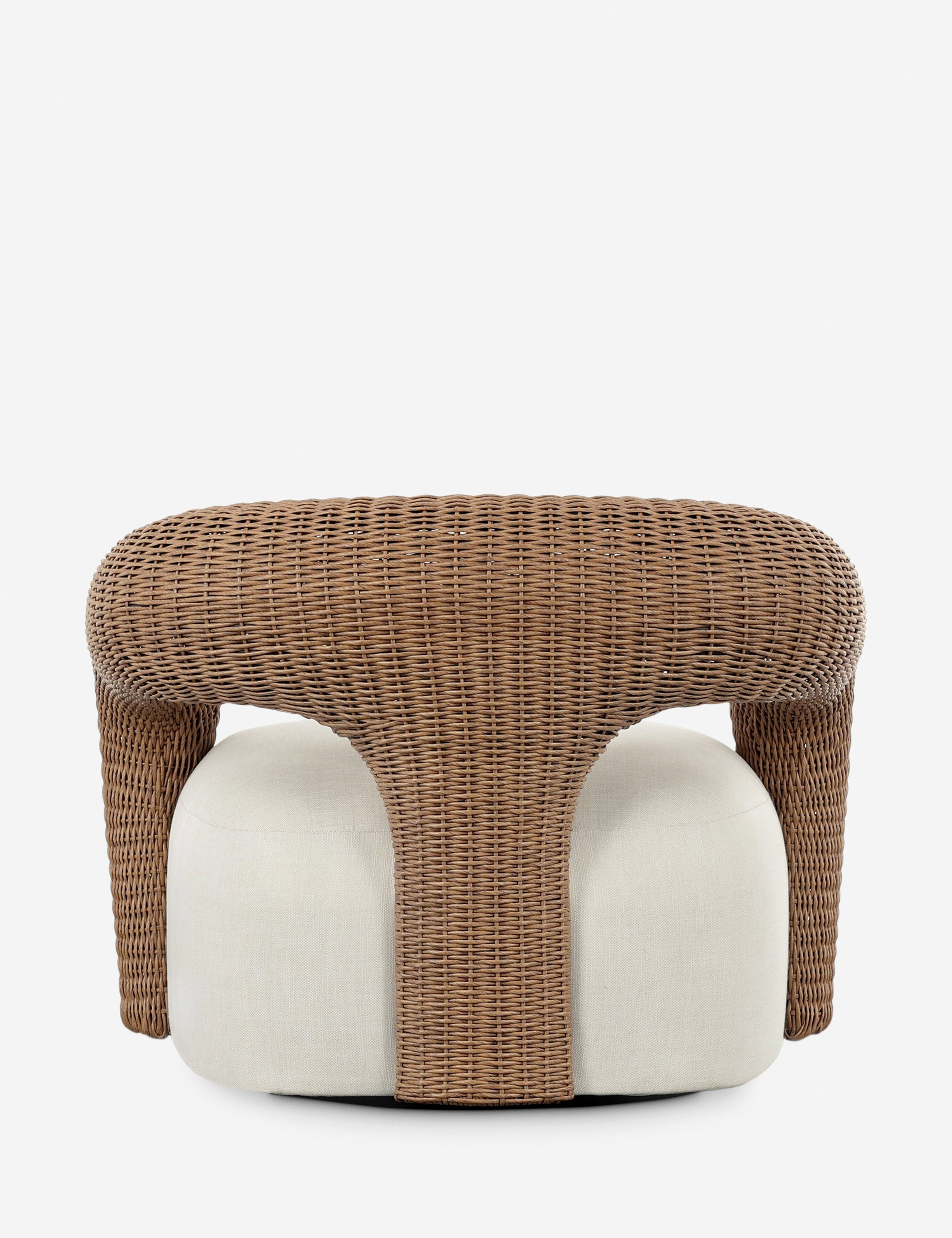 Lulu and Georgia Hampton Outdoor Swivel Chair - view 5