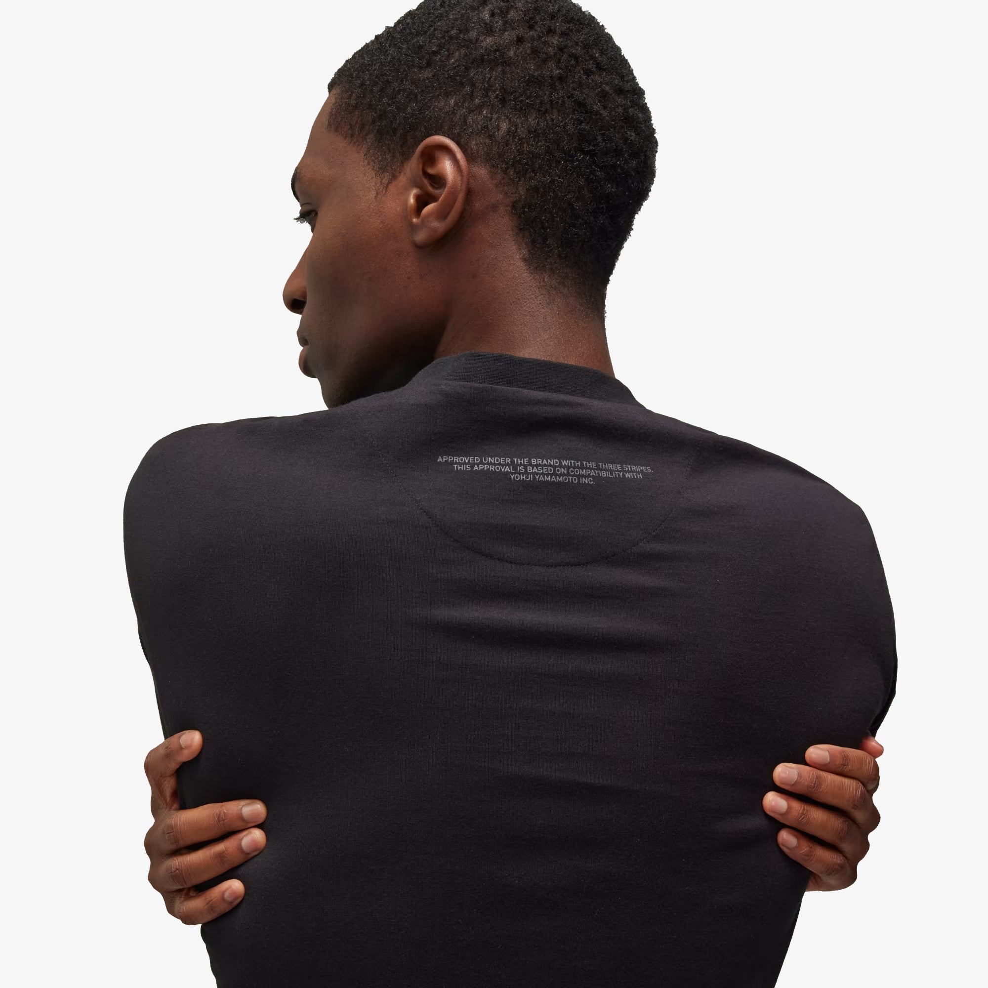 Y-3 | Logo Short Sleeve Tee { Black - view 4