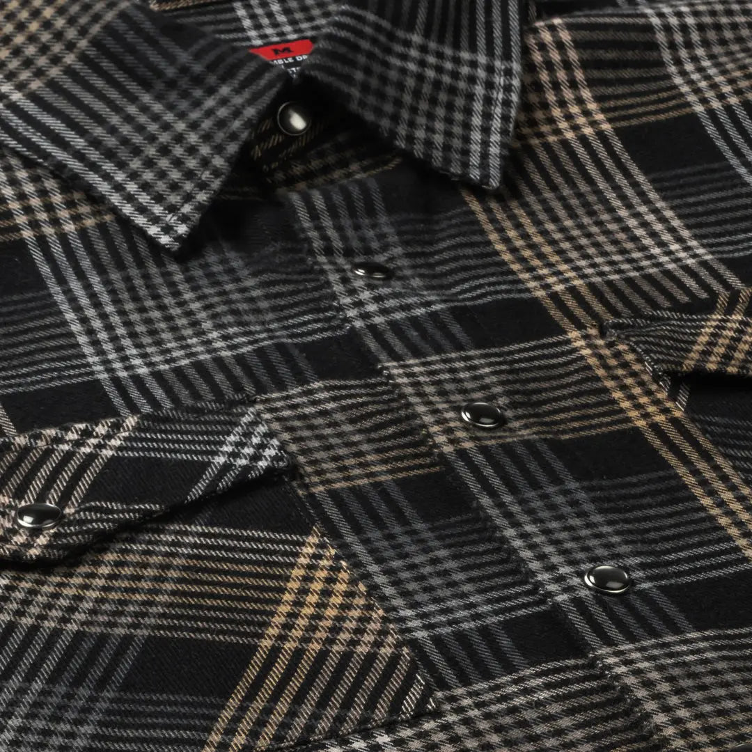 Radial Garibaldi Flannel – Black