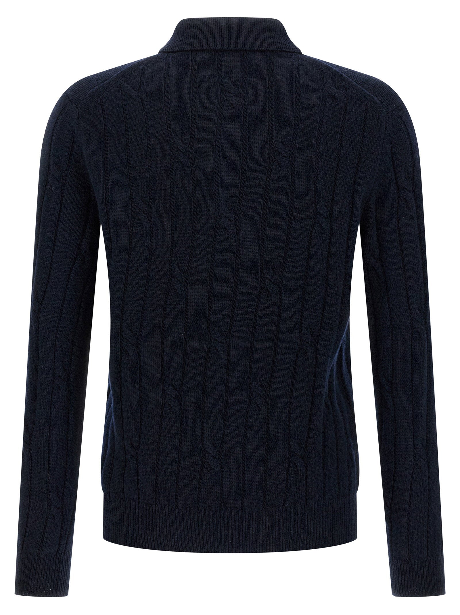 Zanone Cashmere Polo Shirt - view 2