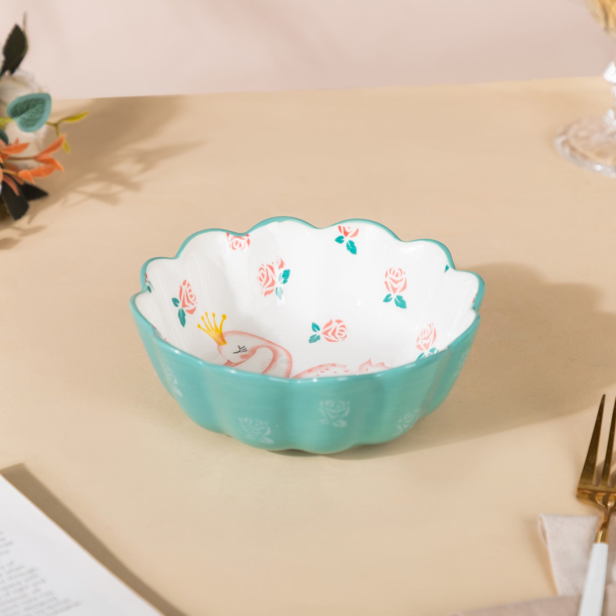 Nestasia Swan Snack Bowl 400 ml