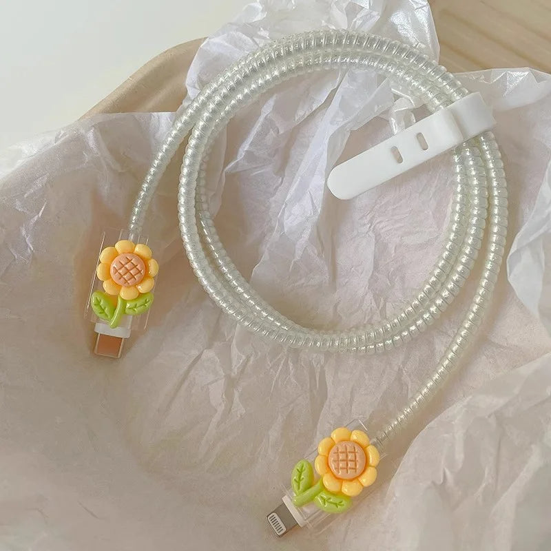 Peeperly Cute Floral Armor Charger Protector Kit - view 3