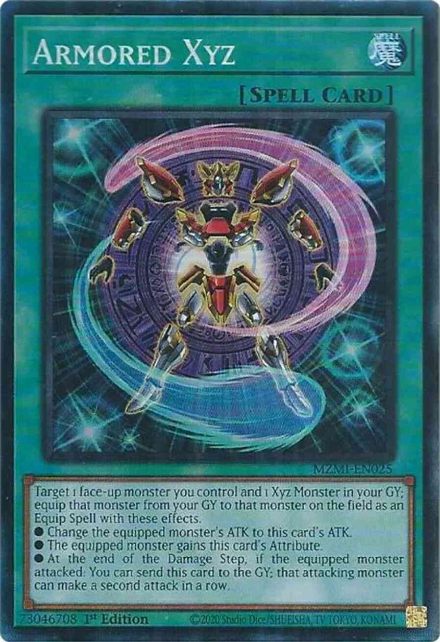 Yu-Gi-Oh! Armored Xyz - MZMI-EN025 - Collector's Rare - 1st Edition