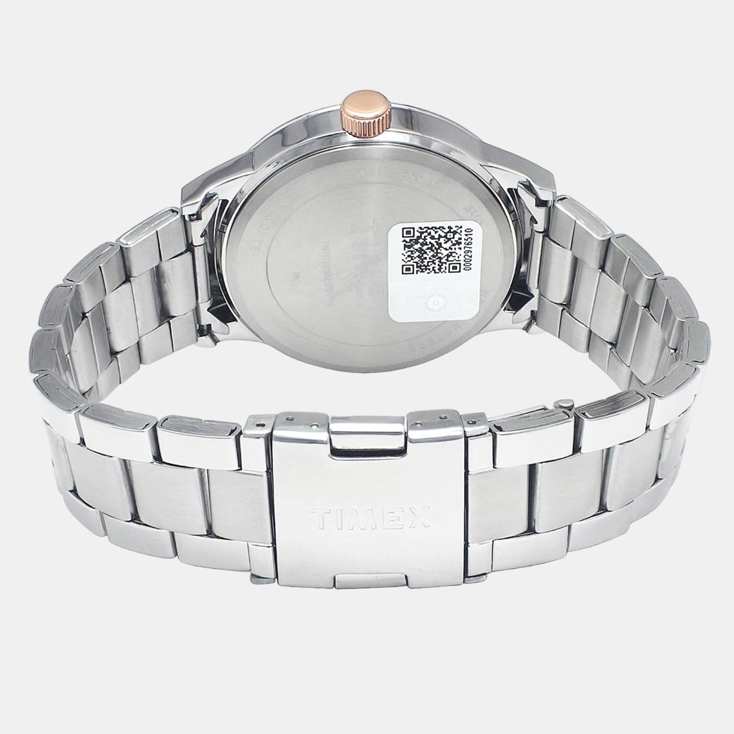 Timex Fashion Men Quartz Blue Dial Multi-Function Stainless Steel Watch TWEG19901 - view 5