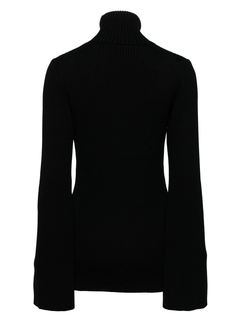 Junya Watanabe Ribbed wool turtle-neck sweater - view 2
