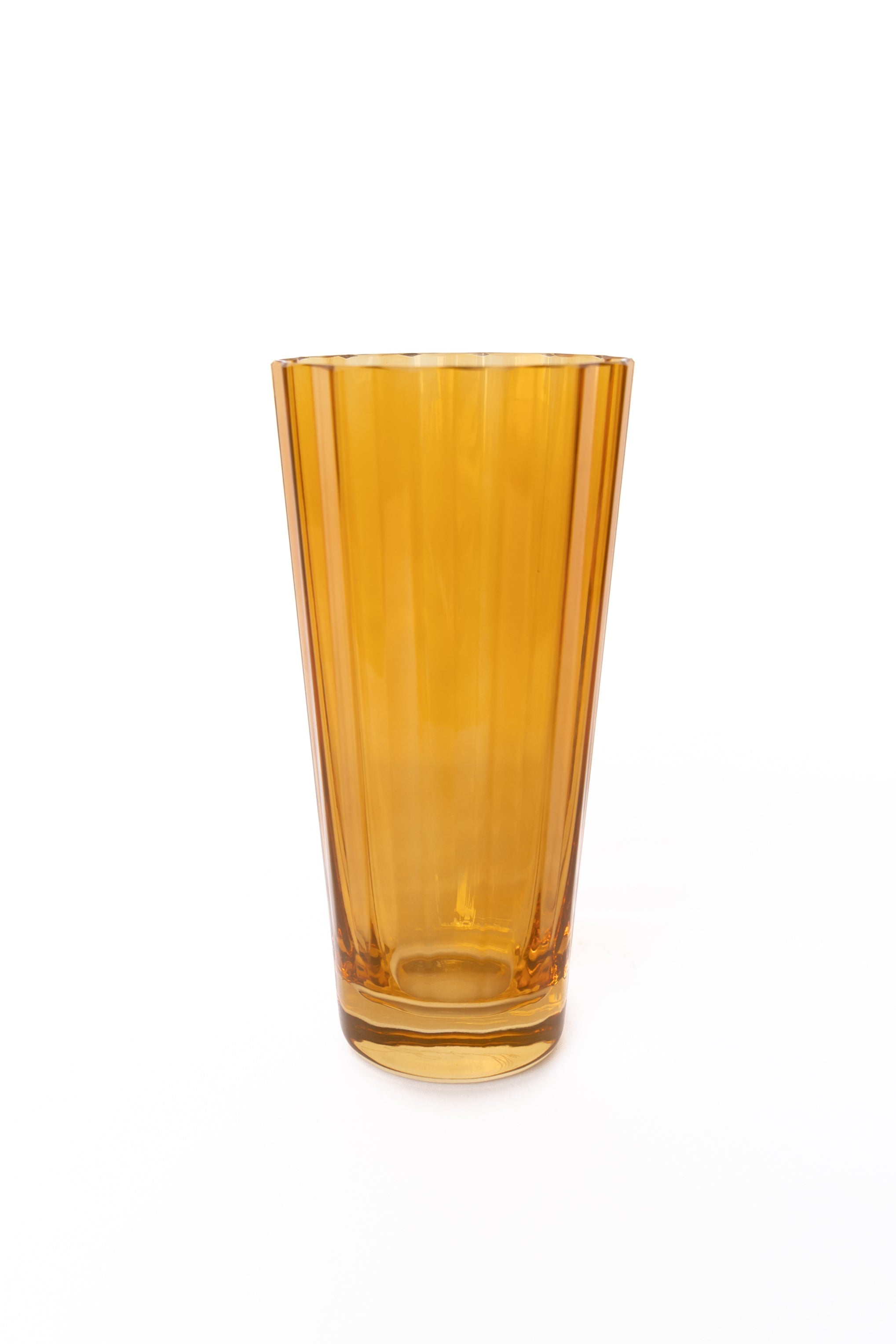 Estelle Colored Glass Estelle Colored Sunday High Balls - Set of 2 {Butterscotch} - view 7