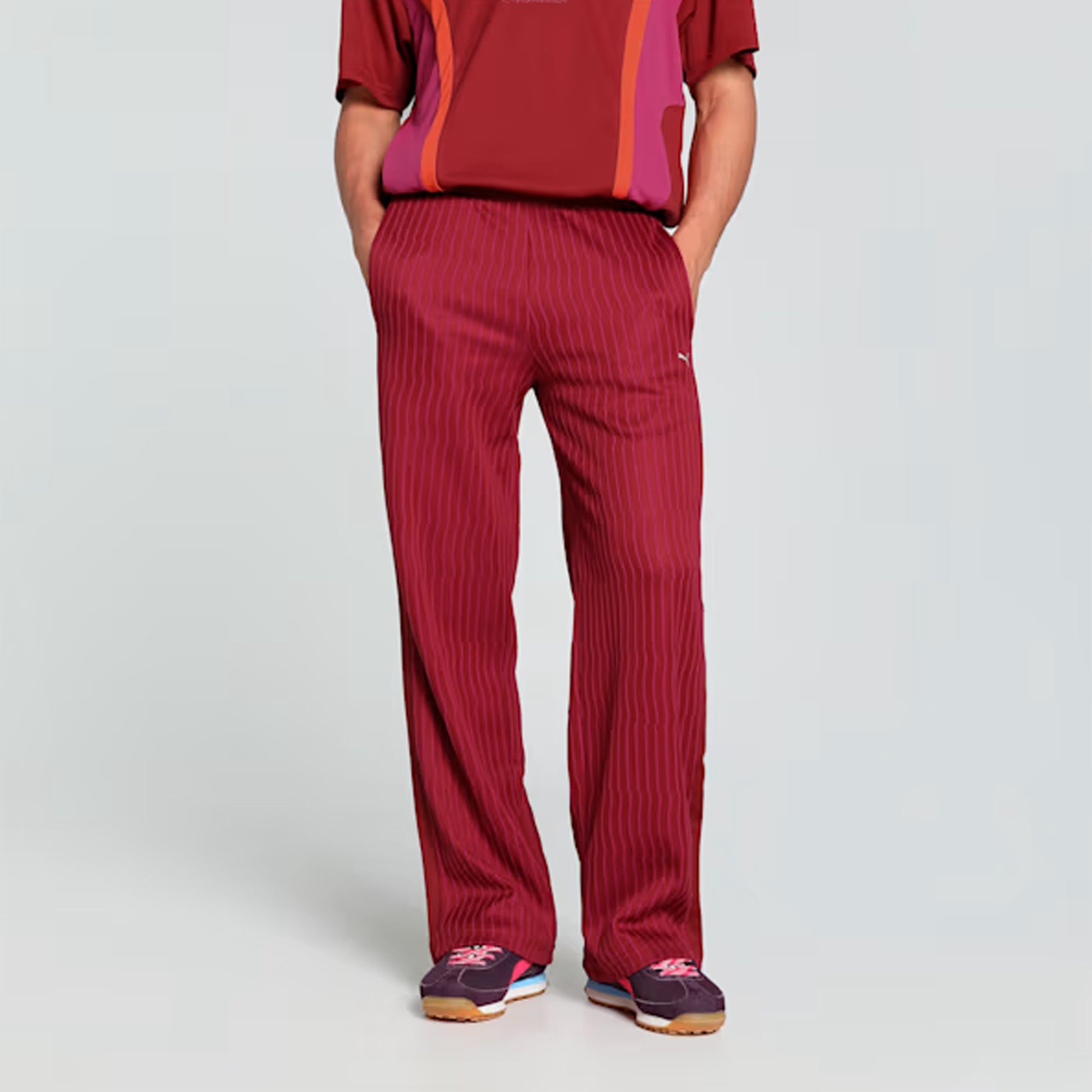 Puma | Players Lane T7 Pants { Red - view 6