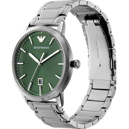 Emporio Armani Luigi Green Dial Men 43mm AR11575 - view 2