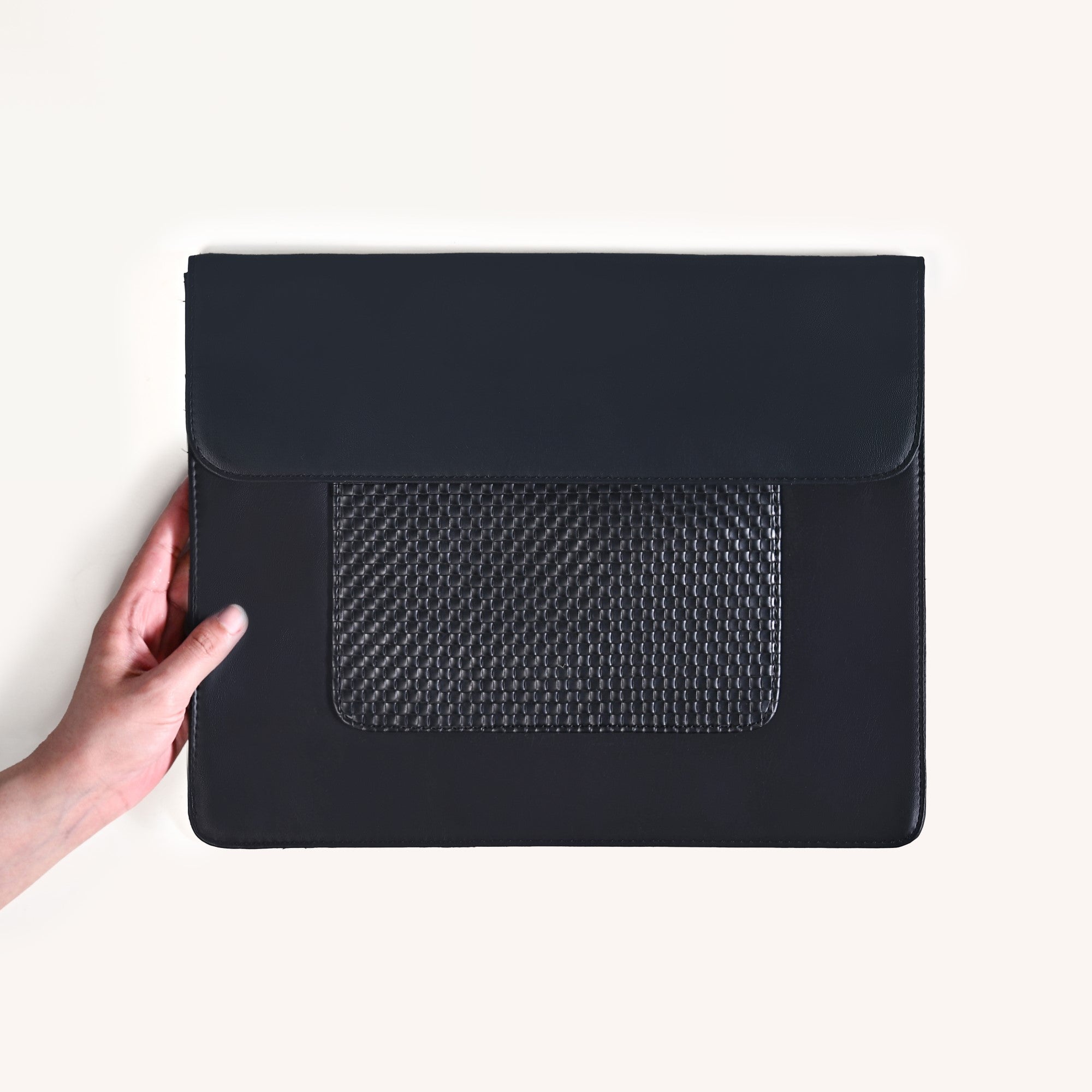 Nestasia Black Multipurpose Office Folder With Zipper Pocket - view 6