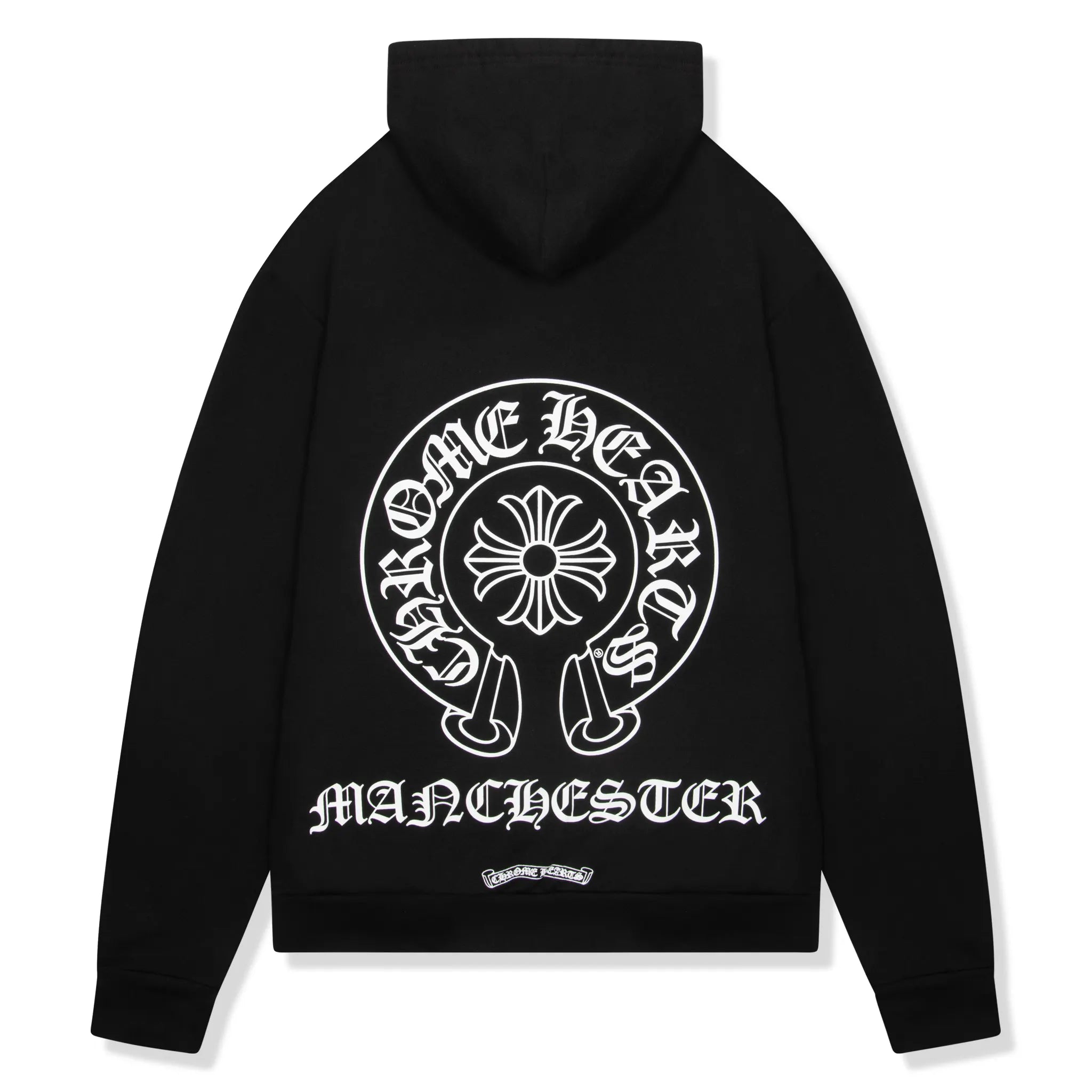 Chrome Hearts Manchester Exclusive Horse Shoe Zip-Up Black Hoodie - view 2